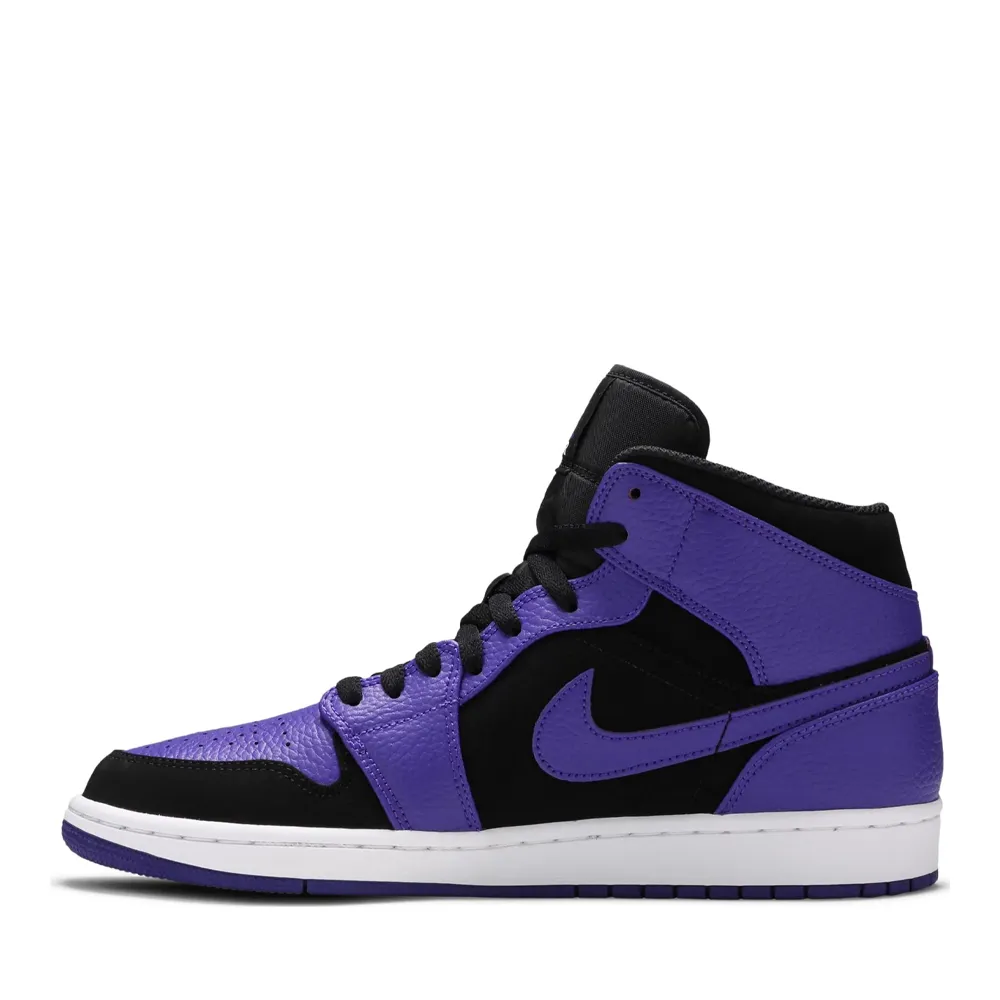 NIKE AIR JORDAN1 MID BLACK DARK CONCORD 2022 (NEW)