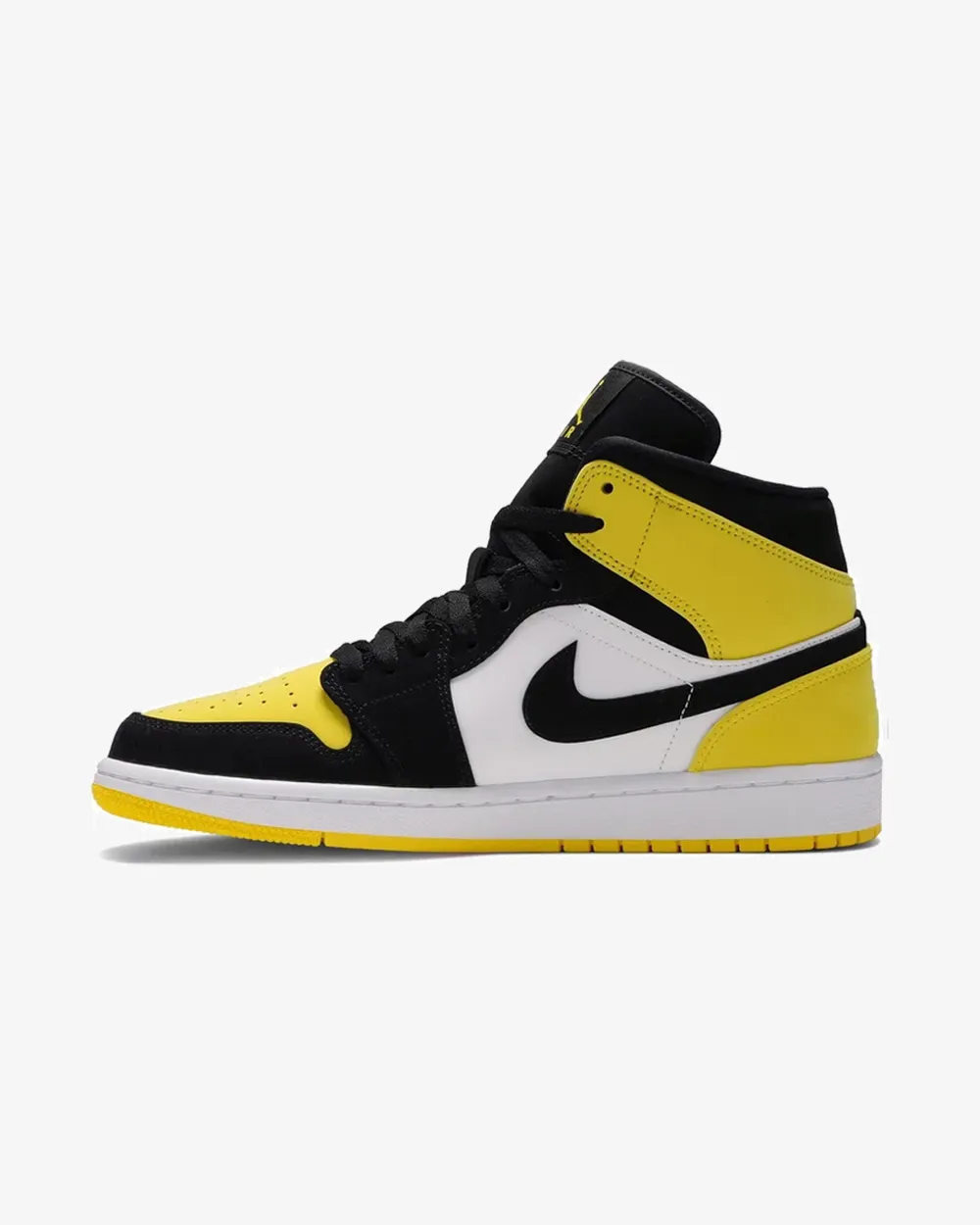 NIKE AIR JORDAN1 MID SE YELLOW TOE (NEW)