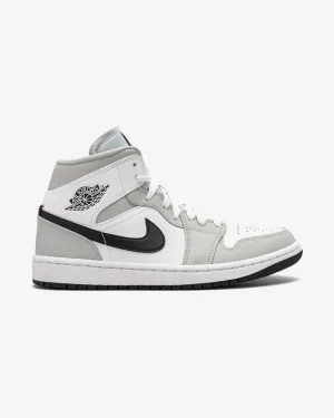 NIKE AIR JORDAN1 MID WMNS LIGHT SMOKE GREY
