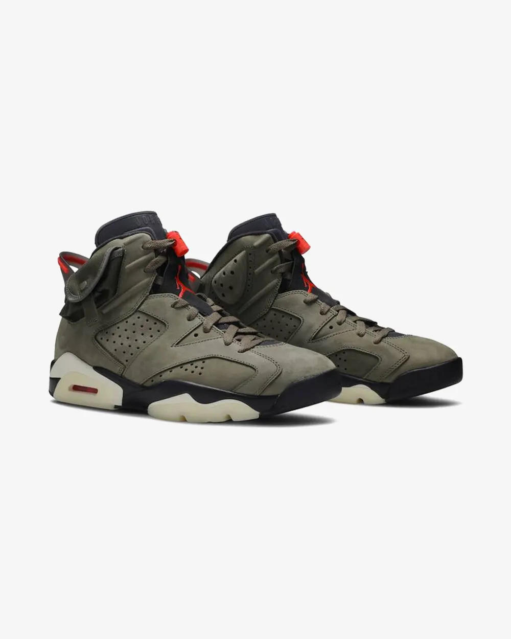 NIKE AIR JORDAN6 RETRO TRAVIS SCOTT CACTUS JACK OLIVE