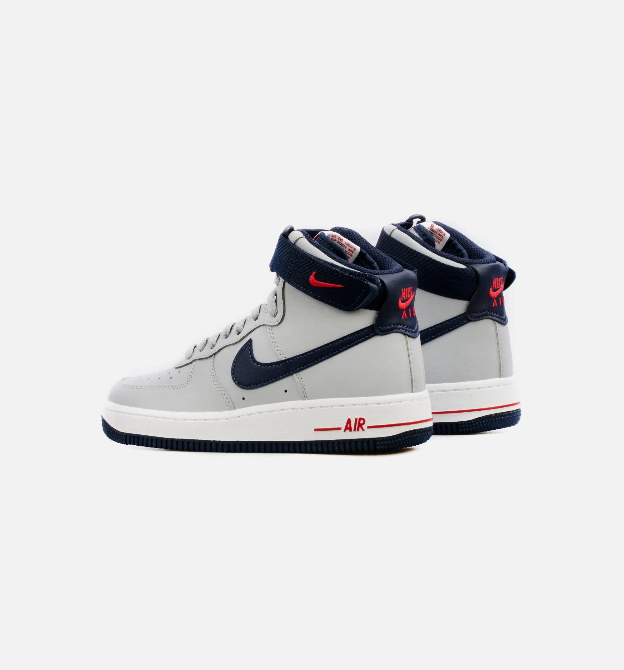 Nike Clothing Air Force 1 High Womens Lifestyle Shoe - Blue/Grey