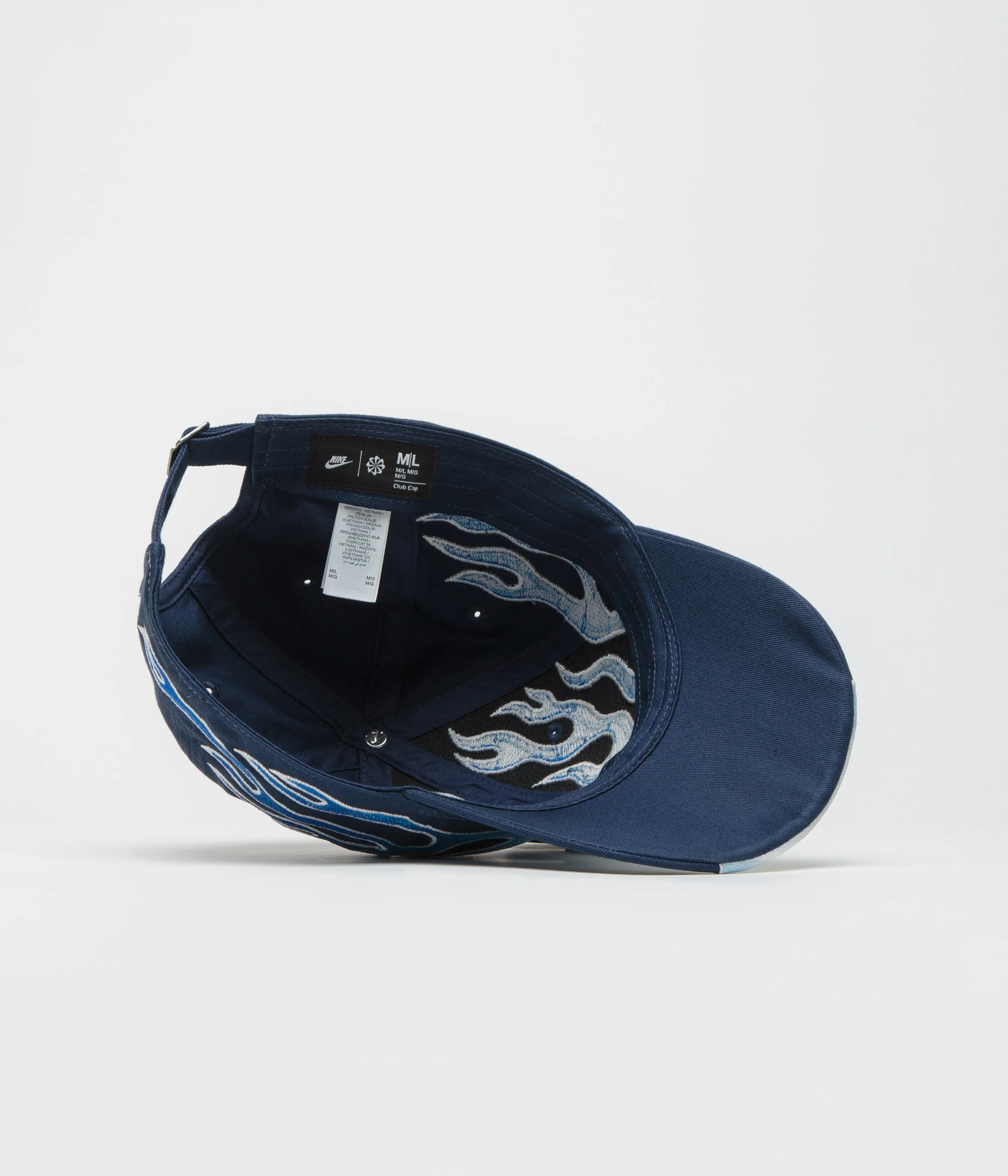 Nike Club Flame Cap - Midnight Navy Nike Sportswears