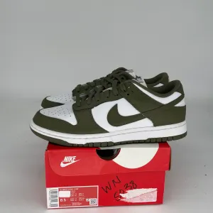 NIKE DUNK LOW MEDIUM OLIVE W SIZE 8.5/10W DD1503-120
