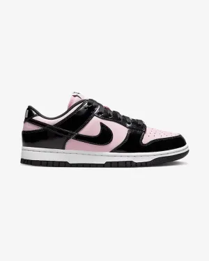 NIKE DUNK LOW WMNS PINK FOAM PATENT BLACK