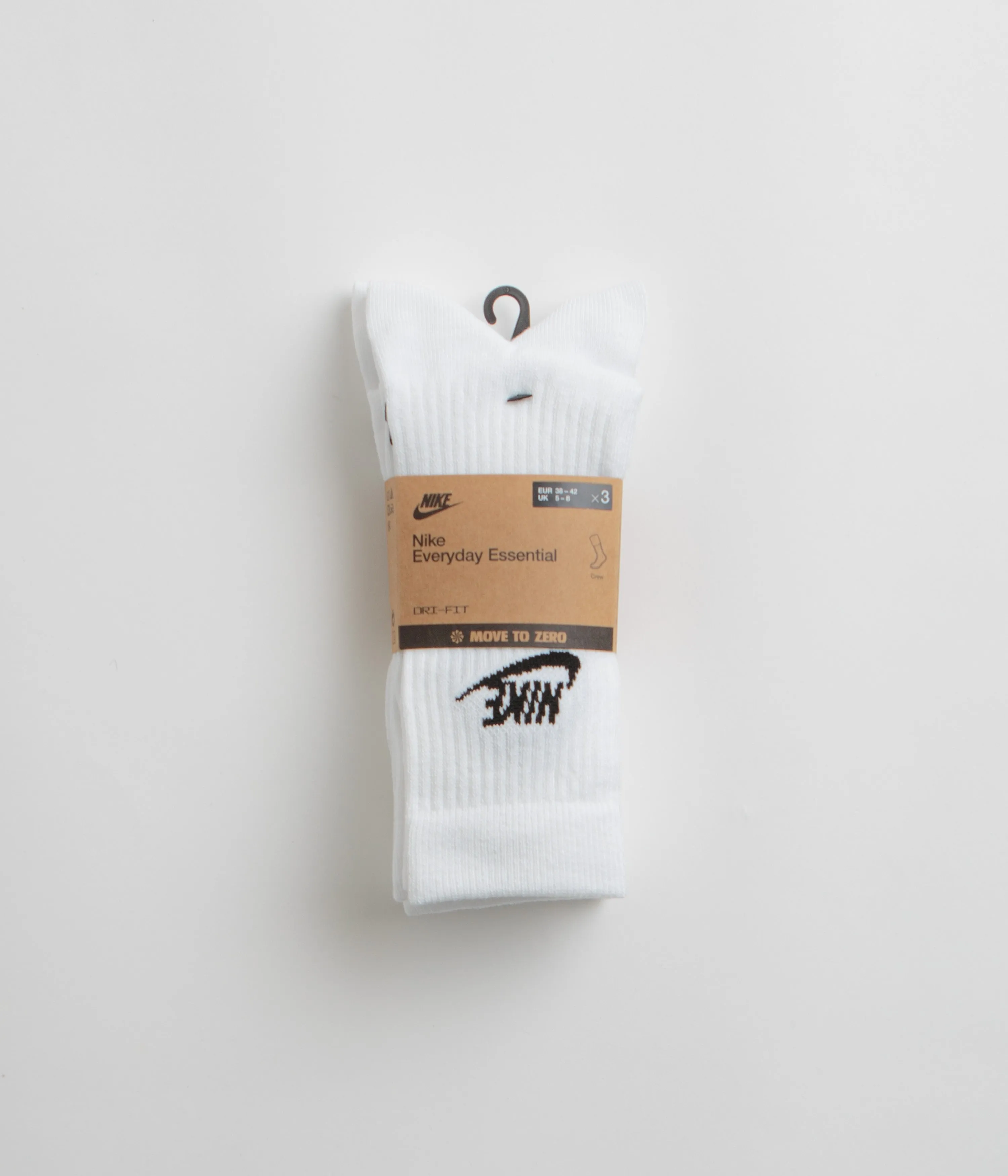 Nike Everyday Essential Crew Socks (3 Pair) - White / Black / Black Nike Sportswears