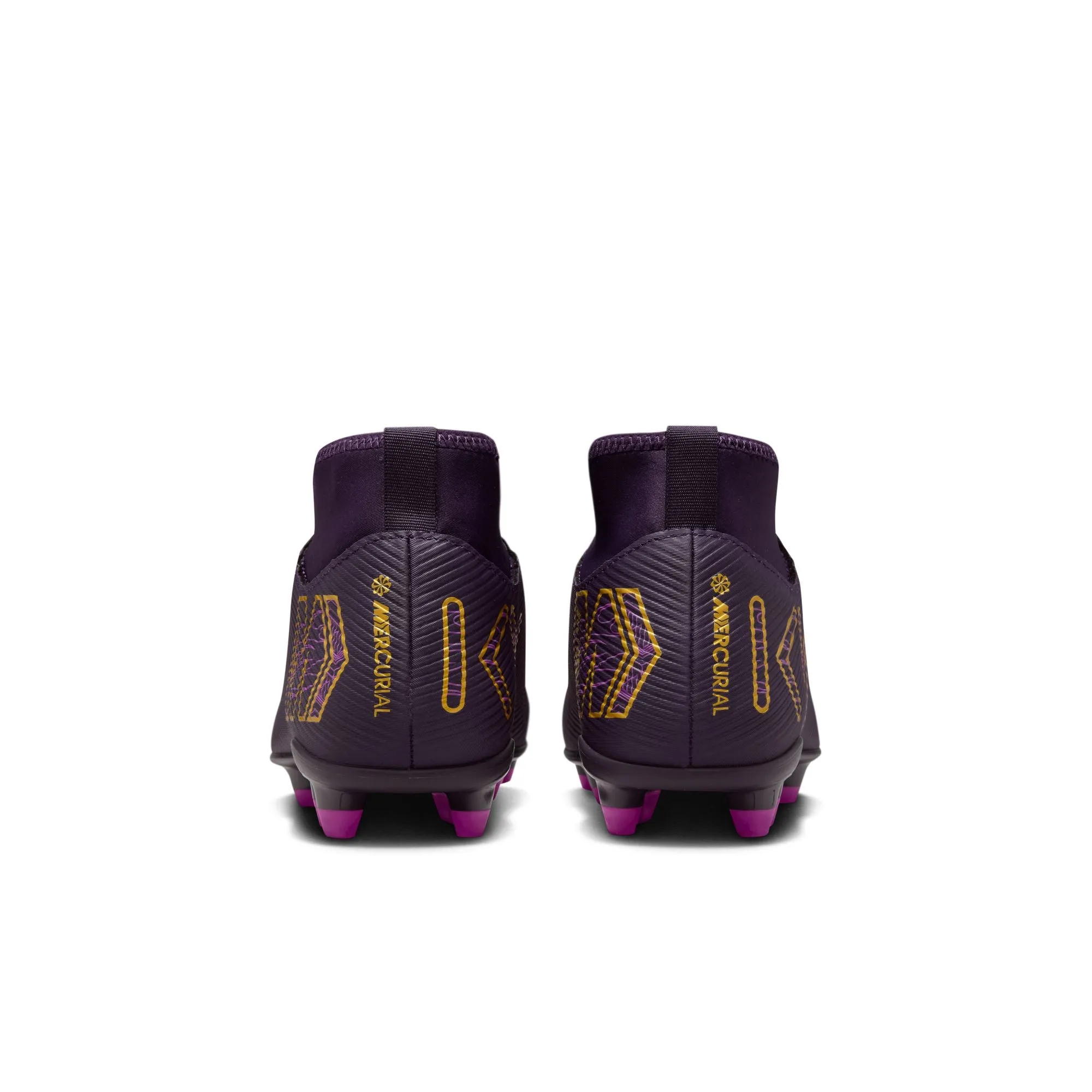 Nike Junior Zoom Superfly 10 Club KM FG Firm Ground Shoes - Grand Purple /Pale Ivory