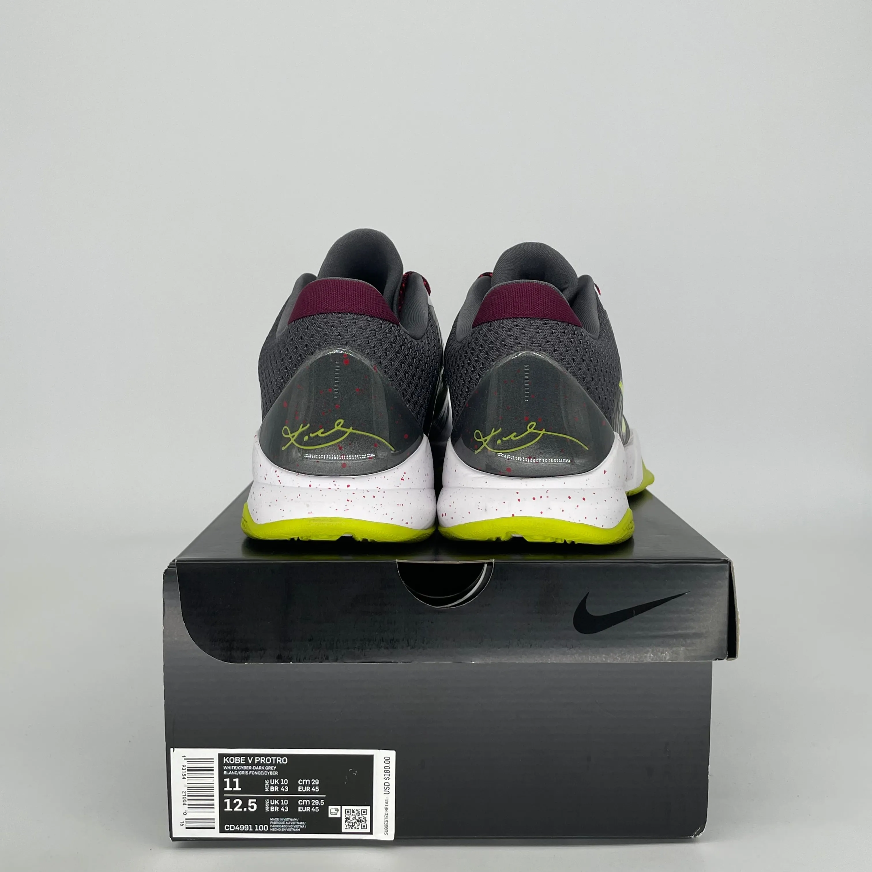 NIKE KOBE 5 PROTRO CHAOS SIZE 11 CD4991-100