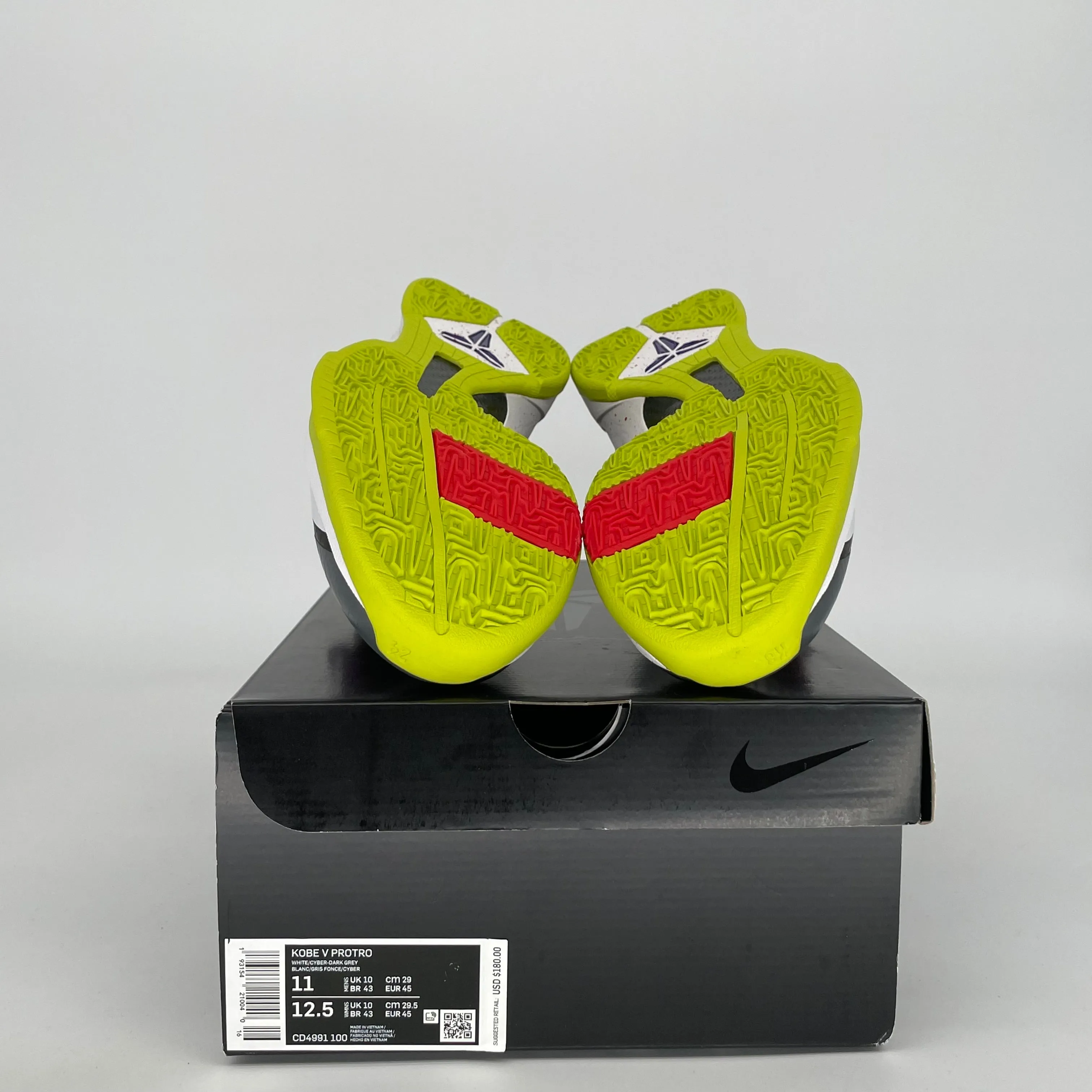 NIKE KOBE 5 PROTRO CHAOS SIZE 11 CD4991-100
