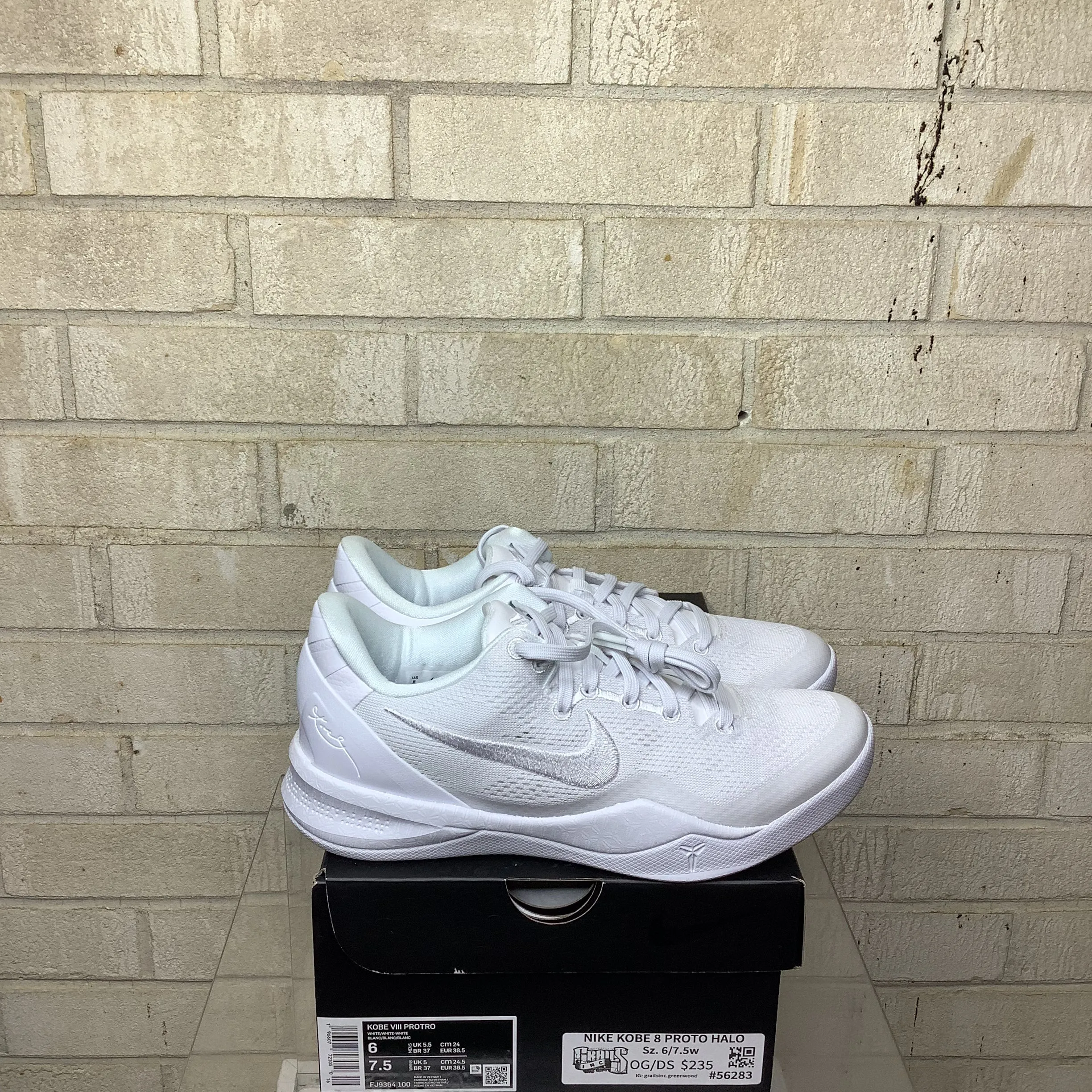 NIKE KOBE 8 HALO SIZE 6 FJ9364-100