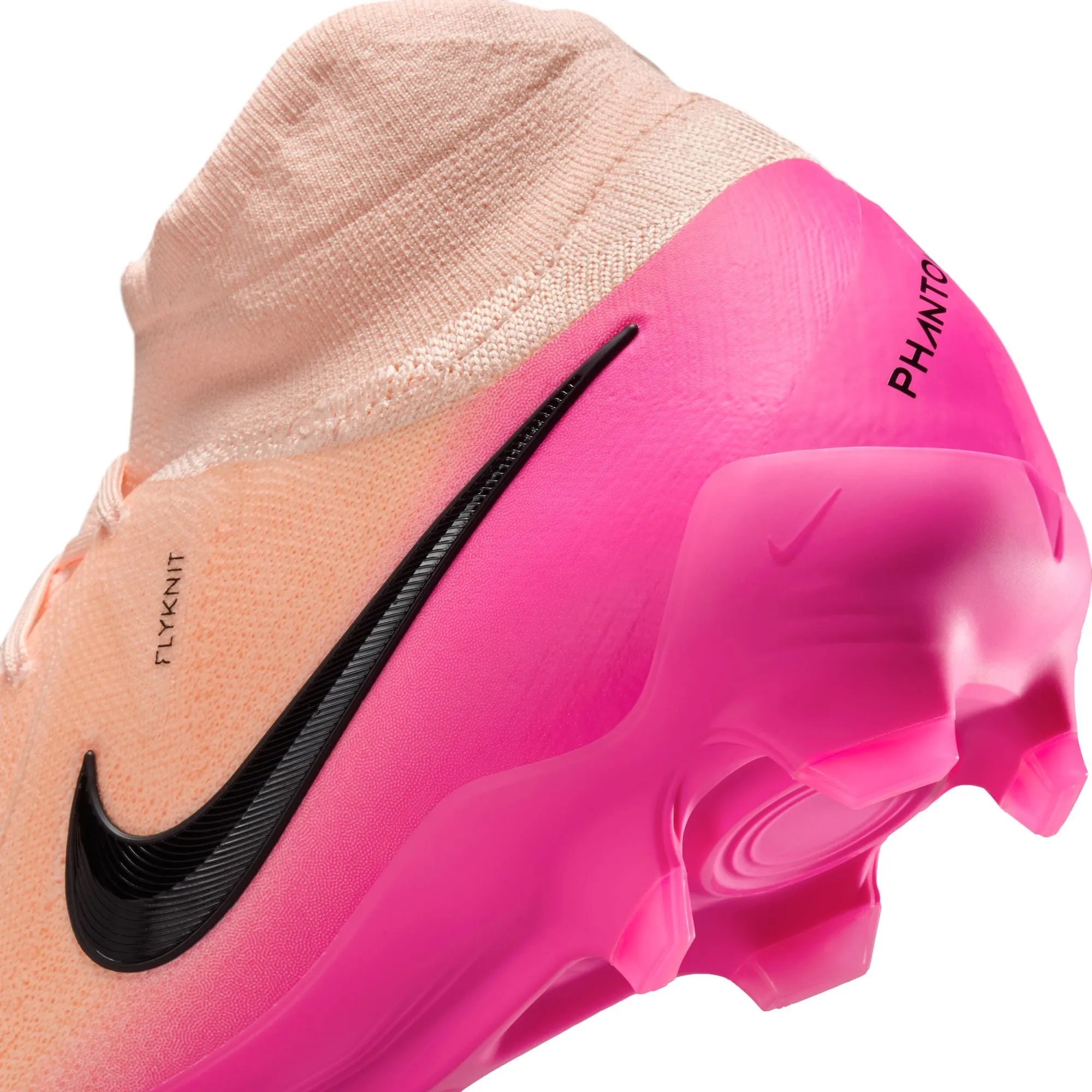 Nike Phantom Luna II Pro FG Firm Ground Soccer Shoes - Crimson Tint/ Black-Pink/ Tint