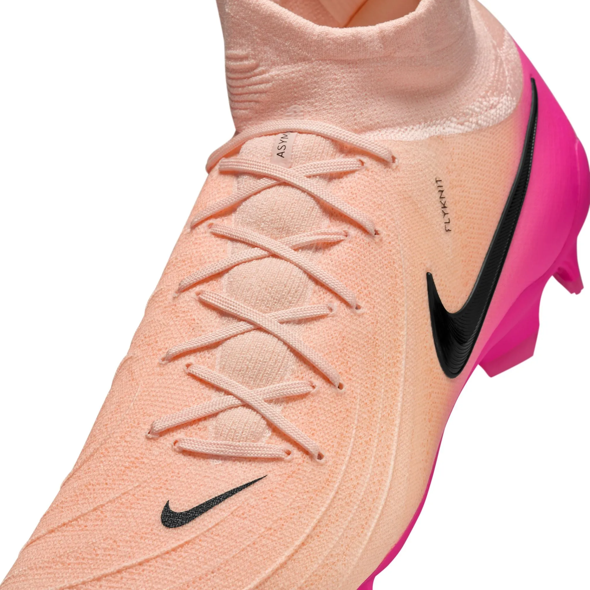 Nike Phantom Luna II Pro FG Firm Ground Soccer Shoes - Crimson Tint/ Black-Pink/ Tint