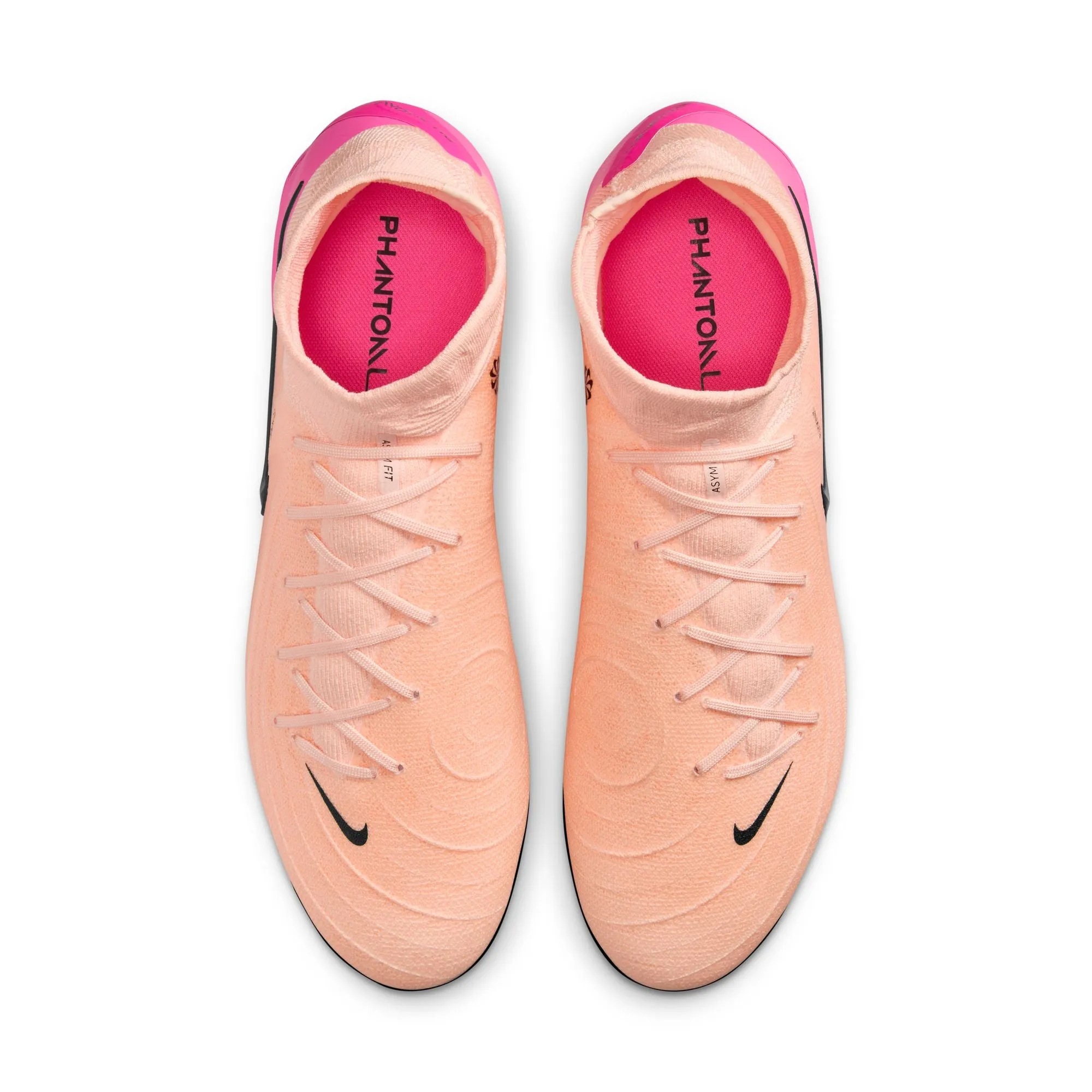 Nike Phantom Luna II Pro FG Firm Ground Soccer Shoes - Crimson Tint/ Black-Pink/ Tint