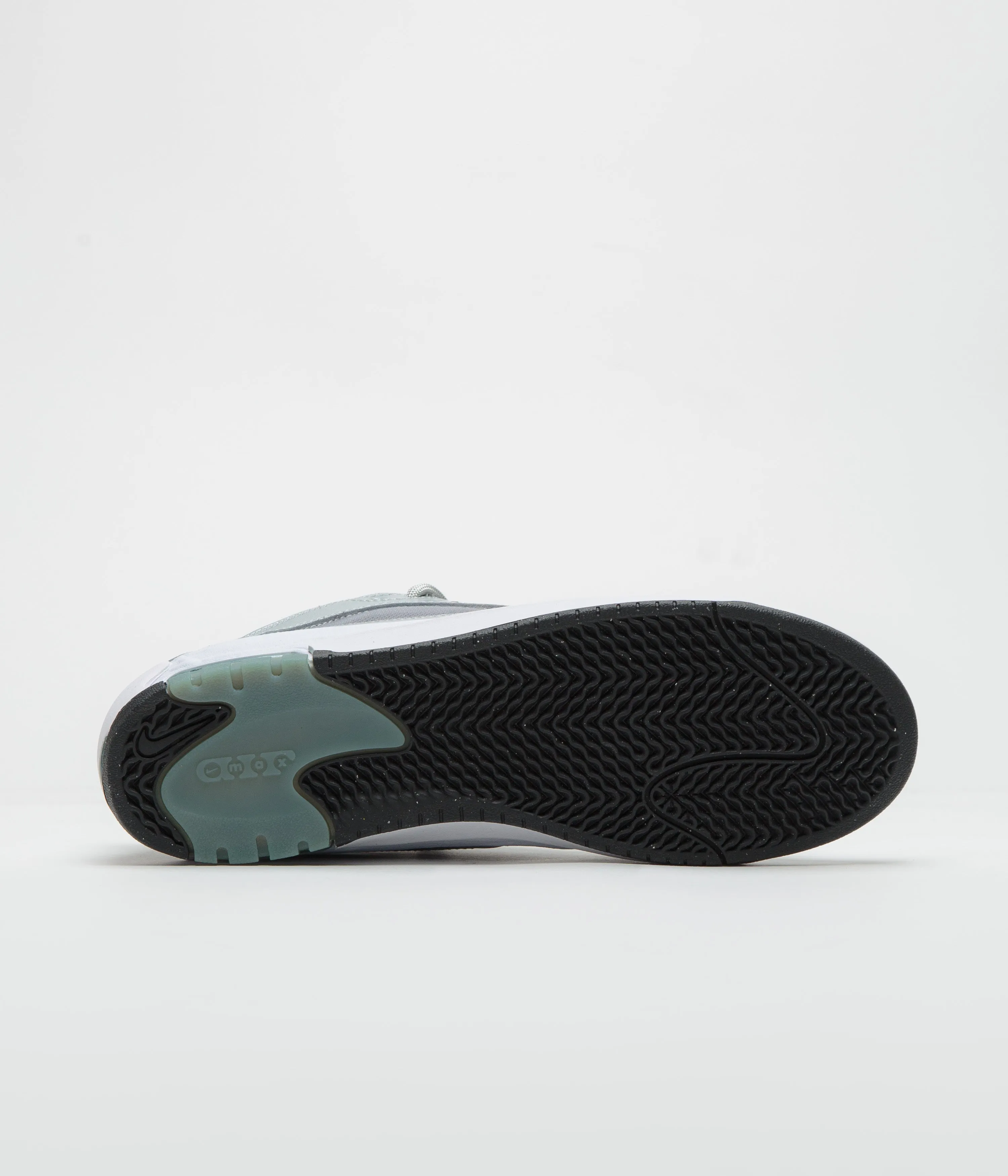Nike SB Air Max Ishod Premium 'Silver Bullet' Shoes - Metallic Silver / Varsity Red Nike SB Clothing