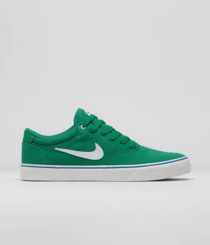 Nike SB Chron 2 Canvas Shoes - Malachite / Summit White - Malachite Nike SB Clothing