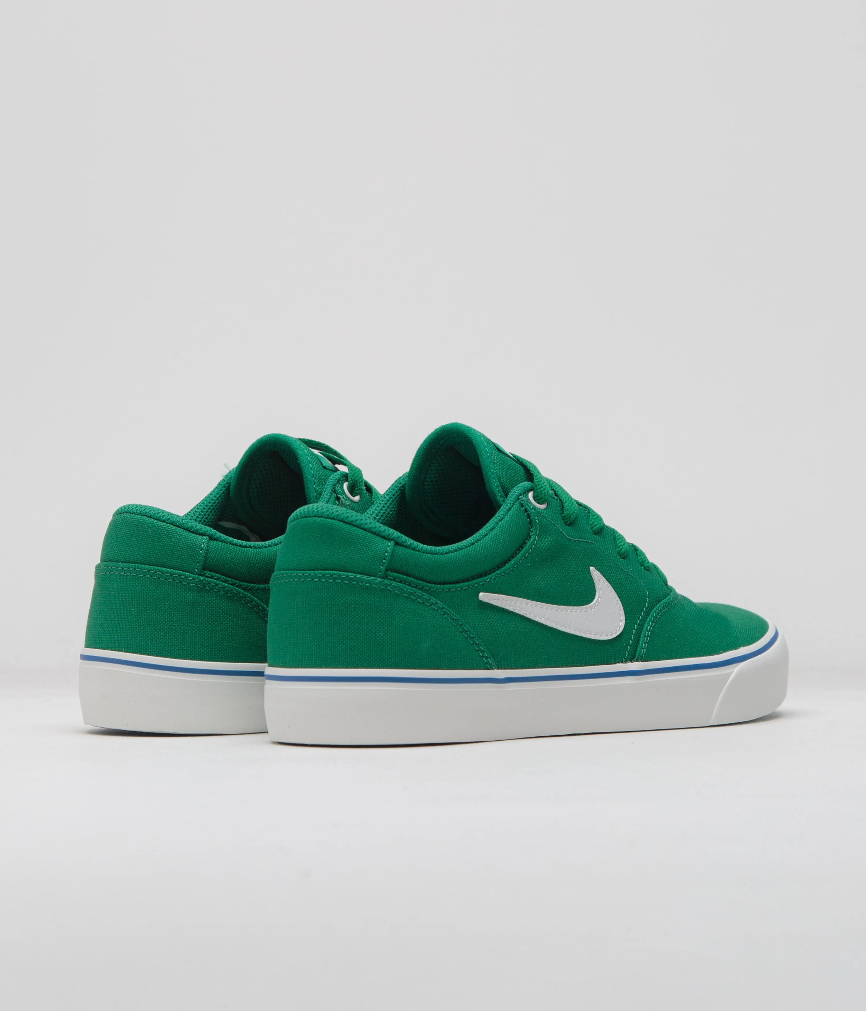Nike SB Chron 2 Canvas Shoes - Malachite / Summit White - Malachite Nike SB Clothing