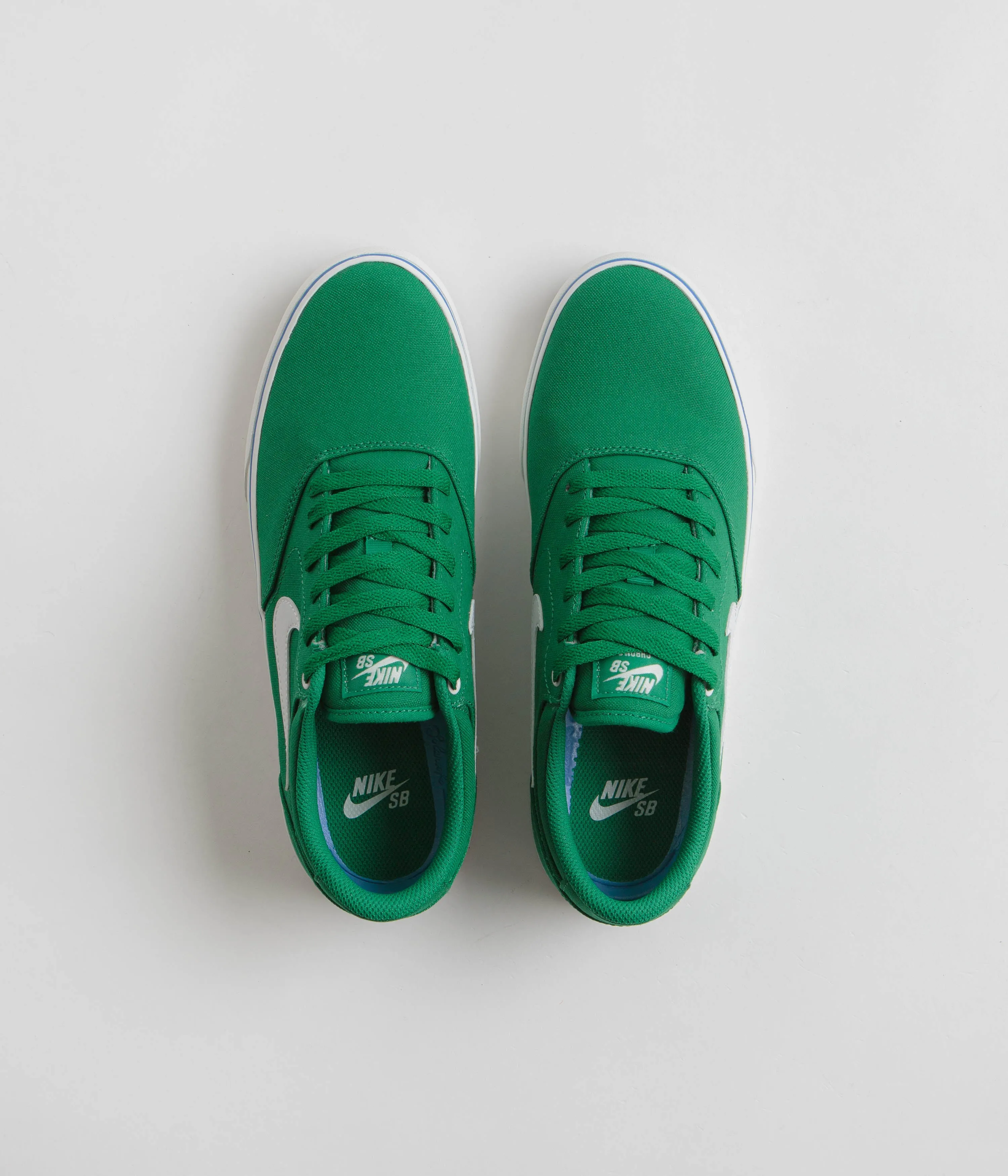 Nike SB Chron 2 Canvas Shoes - Malachite / Summit White - Malachite Nike SB Clothing