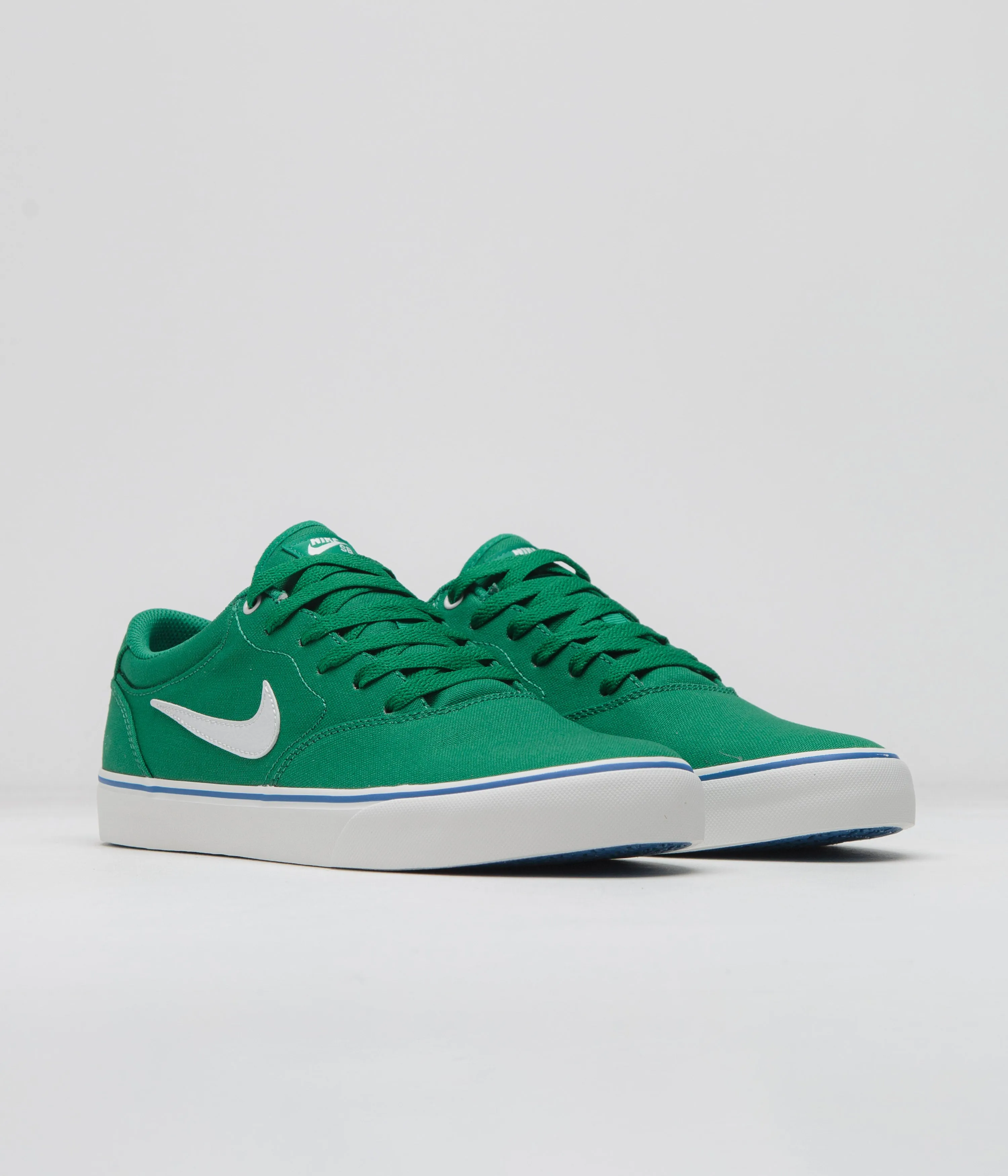 Nike SB Chron 2 Canvas Shoes - Malachite / Summit White - Malachite Nike SB Clothing