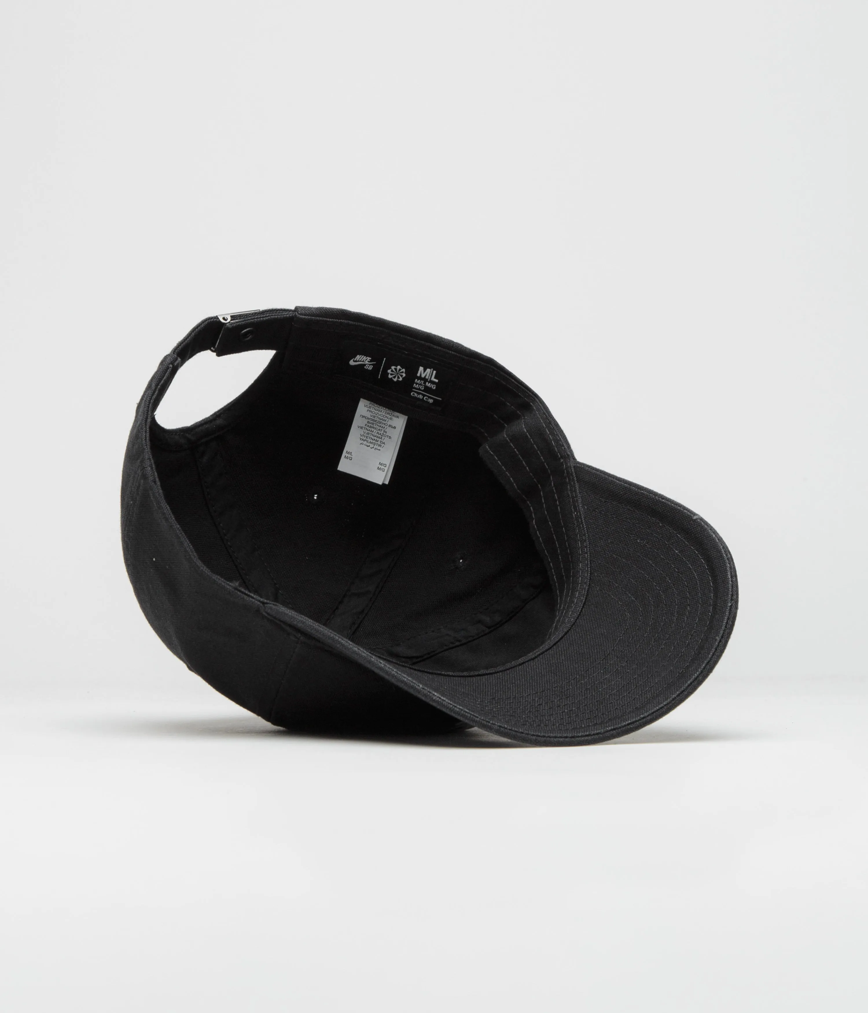 Nike SB Club Unstructured Cap - Black / White Nike SB Clothing