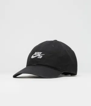 Nike SB Club Unstructured Cap - Black / White Nike SB Clothing