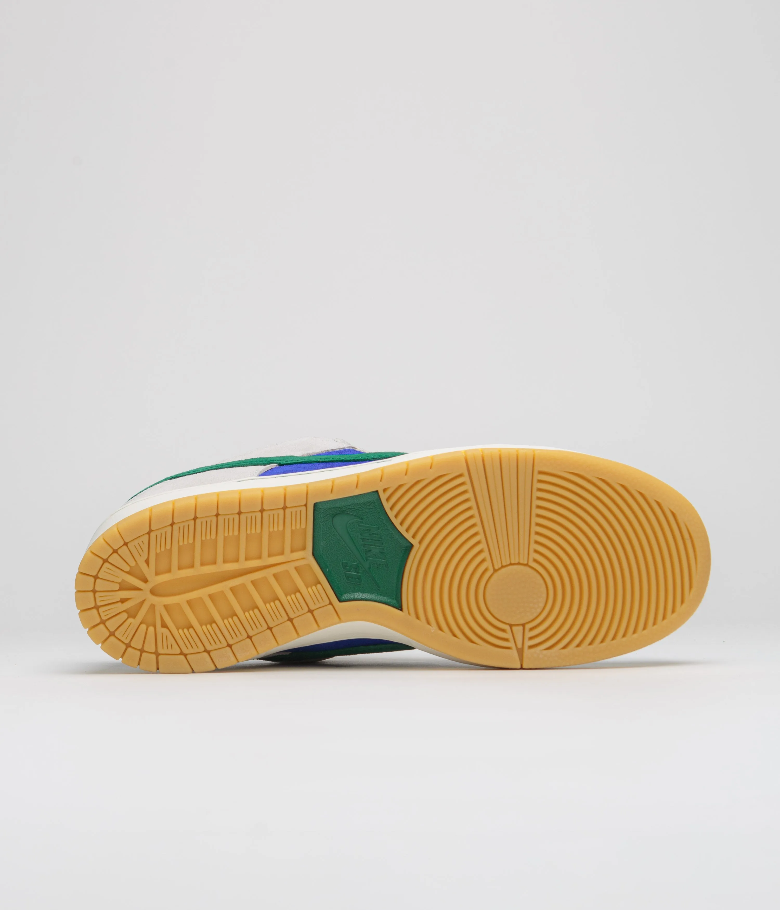 Nike SB Dunk Low Pro Shoes - Phantom / Malachite - Hyper Royal Nike SB Clothing
