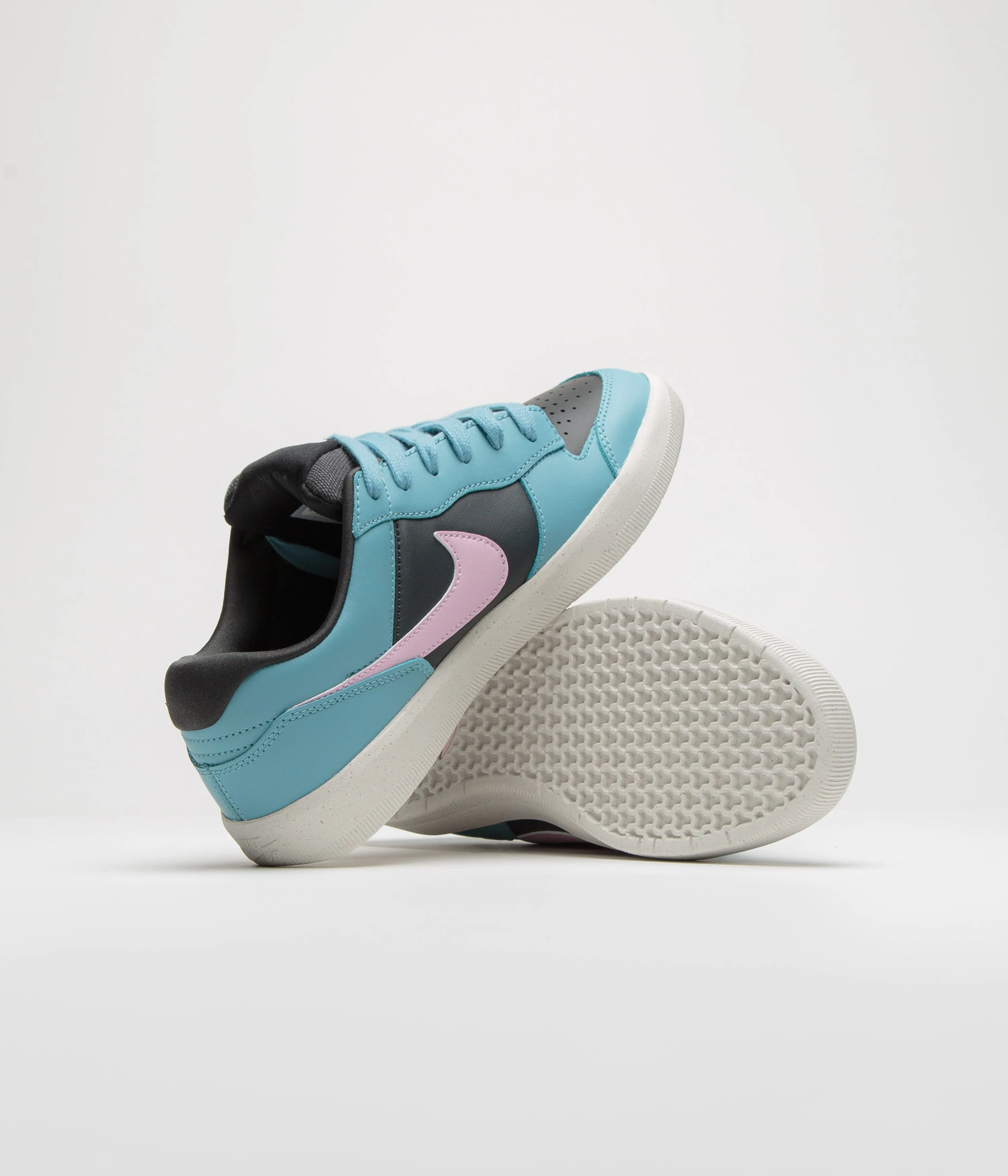 Nike SB Force 58 Premium Shoes - Denim Turquoise / Pink Foam - Dark Smoke Grey Nike SB Clothing