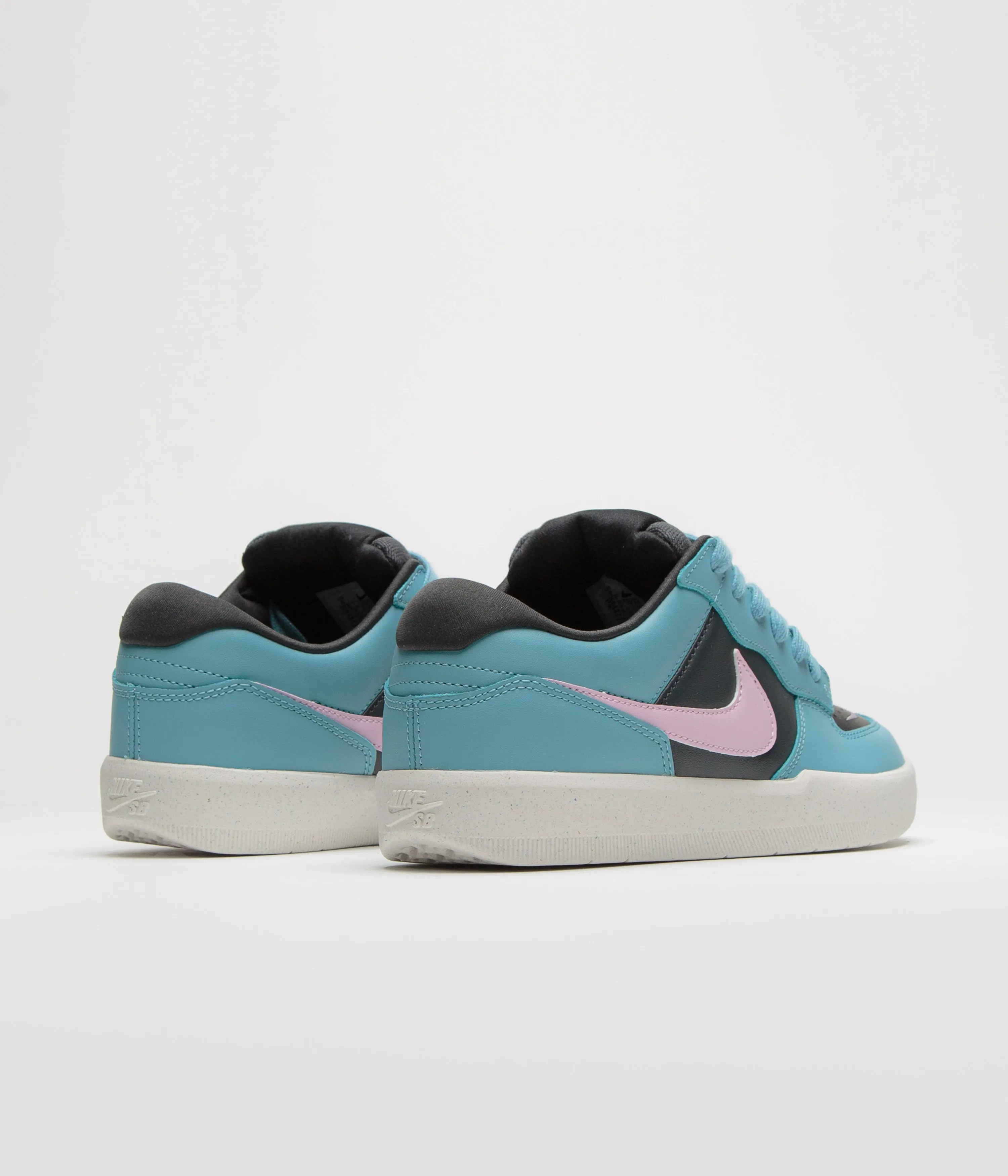 Nike SB Force 58 Premium Shoes - Denim Turquoise / Pink Foam - Dark Smoke Grey Nike SB Clothing