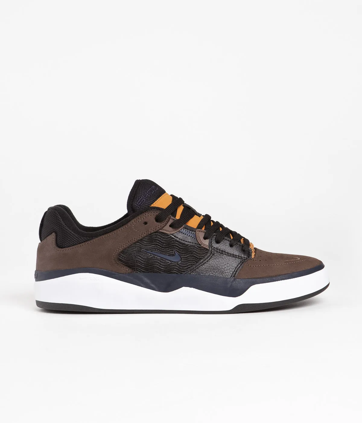 Nike SB Ishod Premium Shoes - Baroque Brown / Obsidian - Black Nike SB Clothing