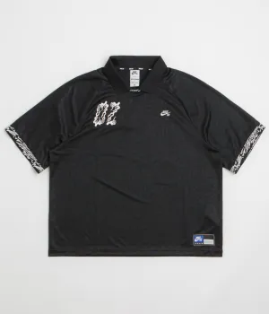 Nike SB Jacquard Jersey - Black / Black / White Nike SB Clothing