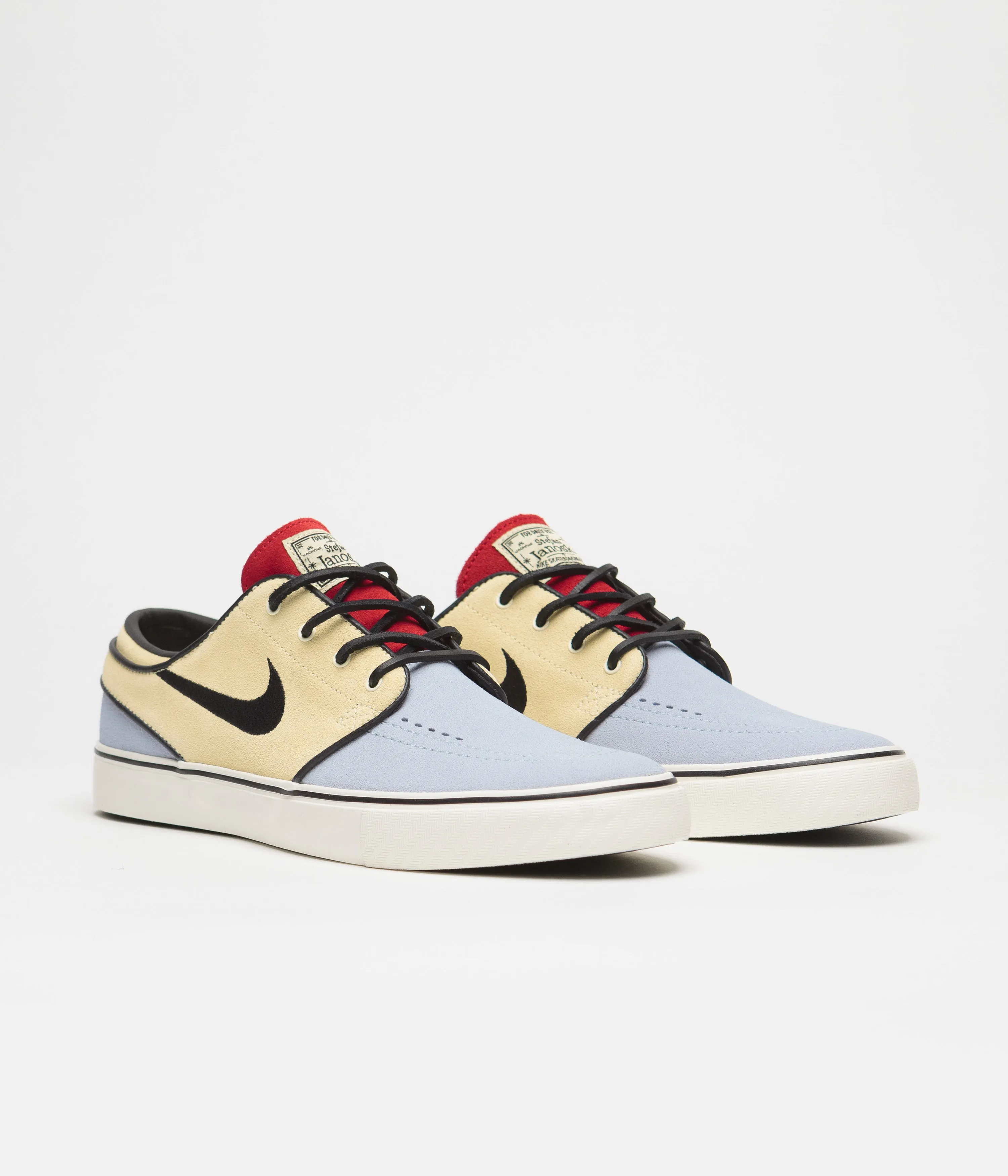 Nike SB Janoski OG  Shoes - Alabaster / Alabaster - Chile Red Nike SB Clothing