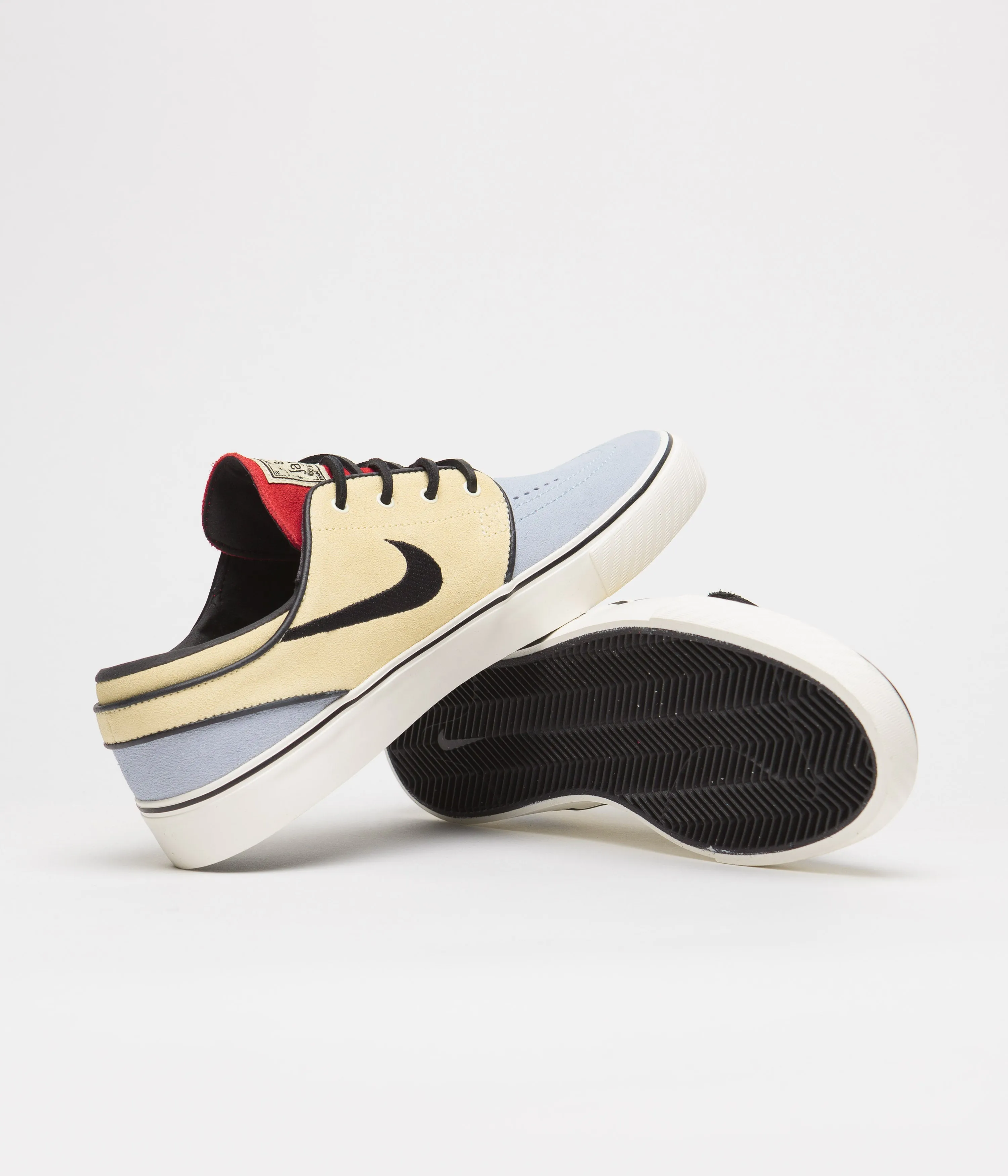 Nike SB Janoski OG  Shoes - Alabaster / Alabaster - Chile Red Nike SB Clothing