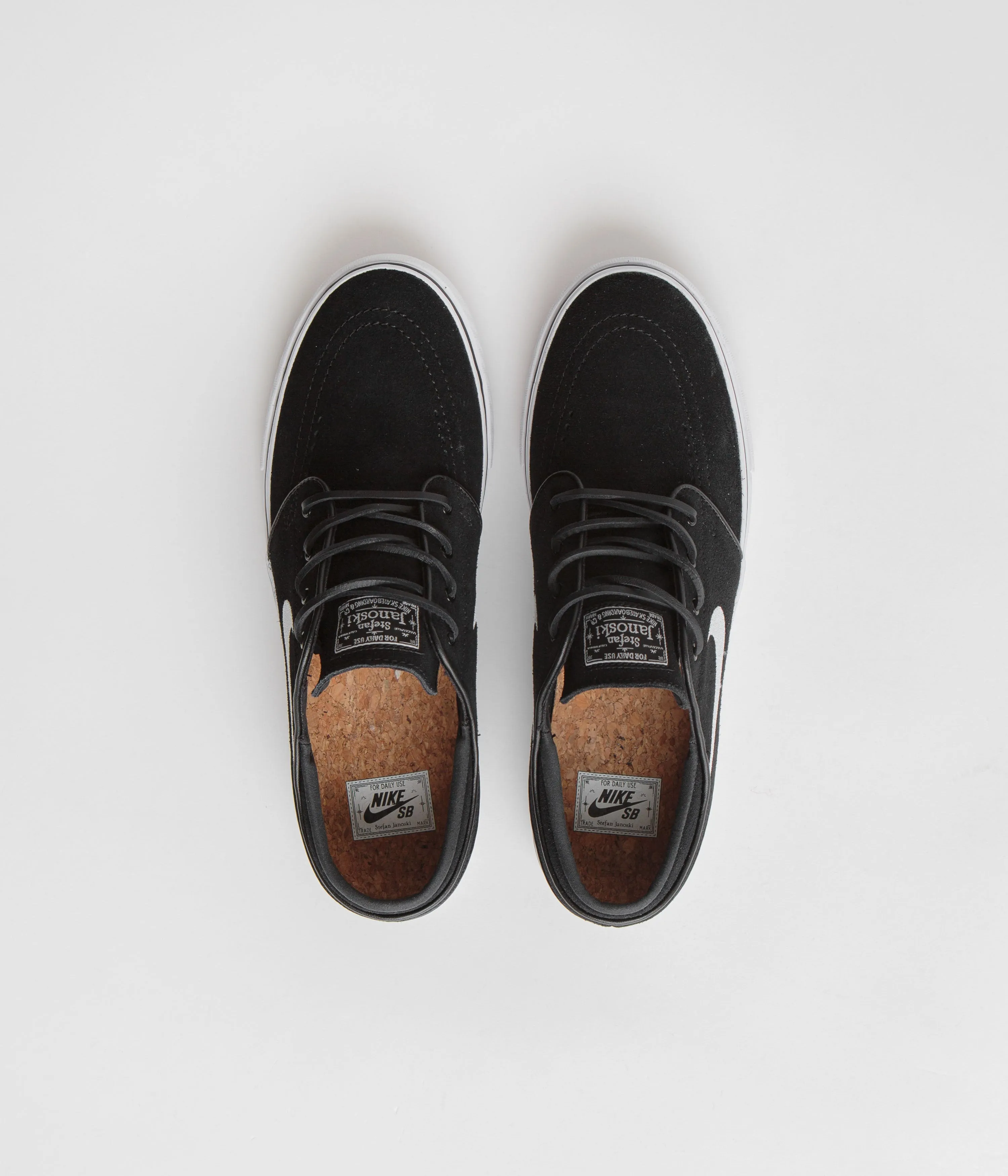Nike SB Janoski OG  Shoes - Black / White - Black - White Nike SB Clothing