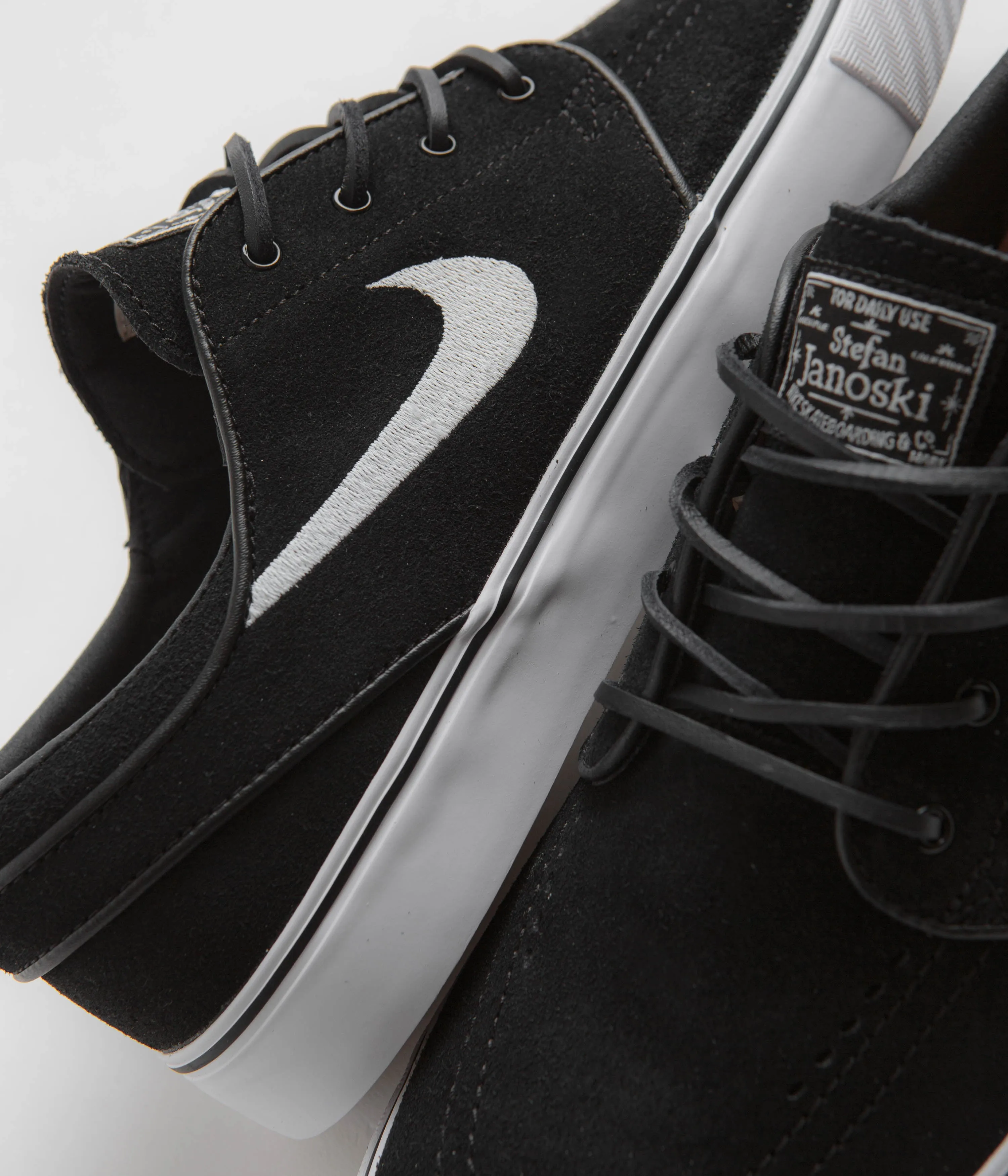 Nike SB Janoski OG  Shoes - Black / White - Black - White Nike SB Clothing