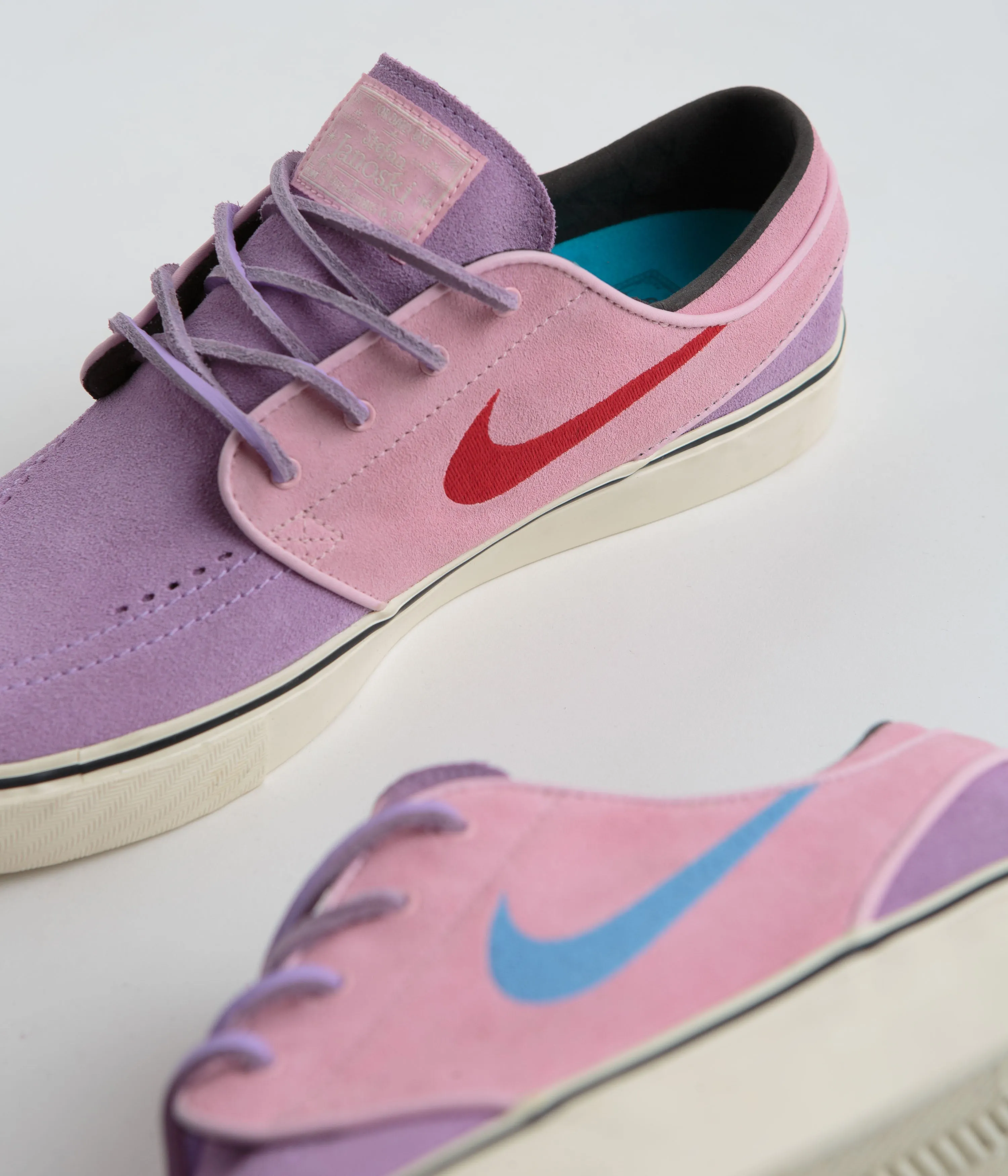 Nike SB Janoski OG  Shoes - Lilac / Noise Aqua - Med Soft Pink Nike SB Clothing