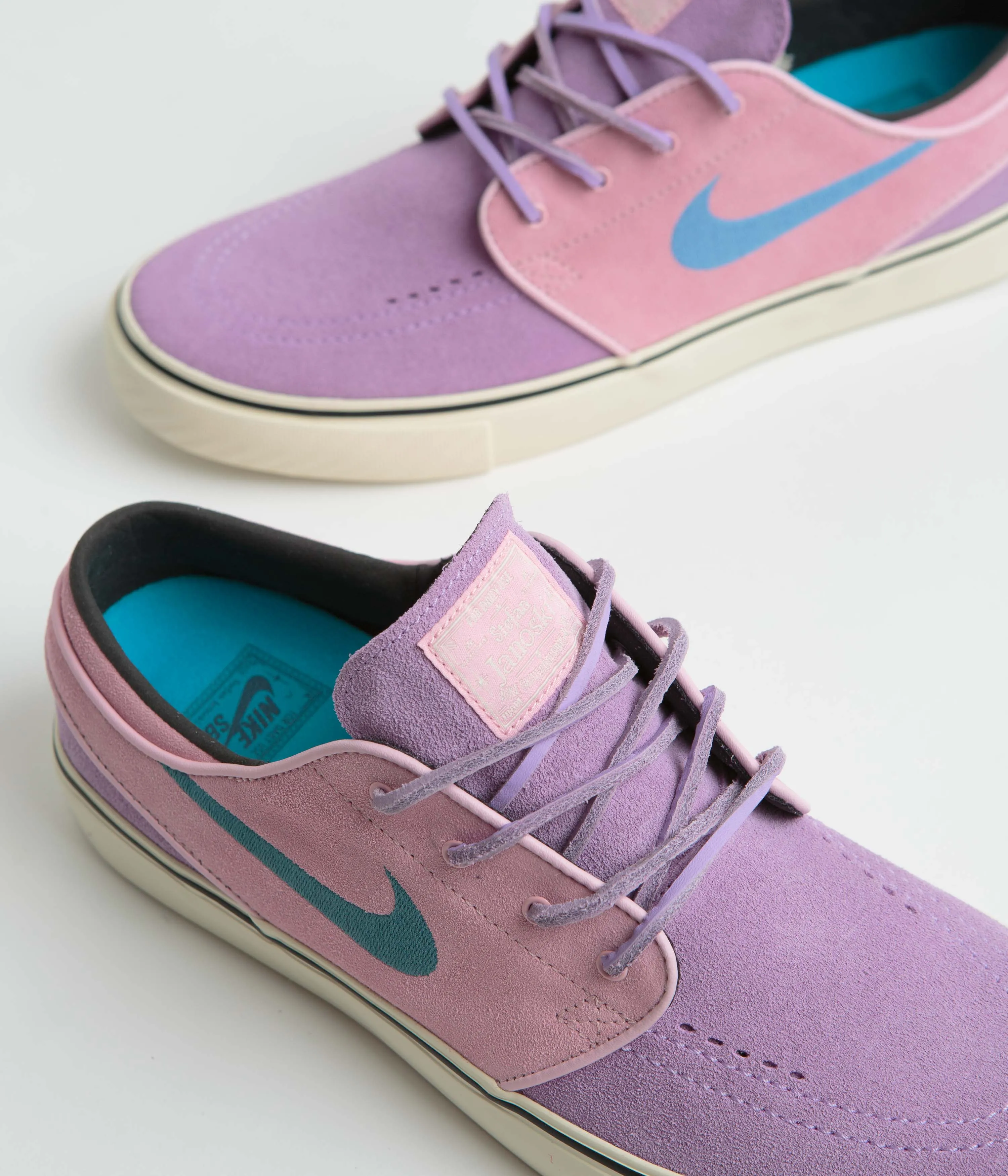 Nike SB Janoski OG  Shoes - Lilac / Noise Aqua - Med Soft Pink Nike SB Clothing
