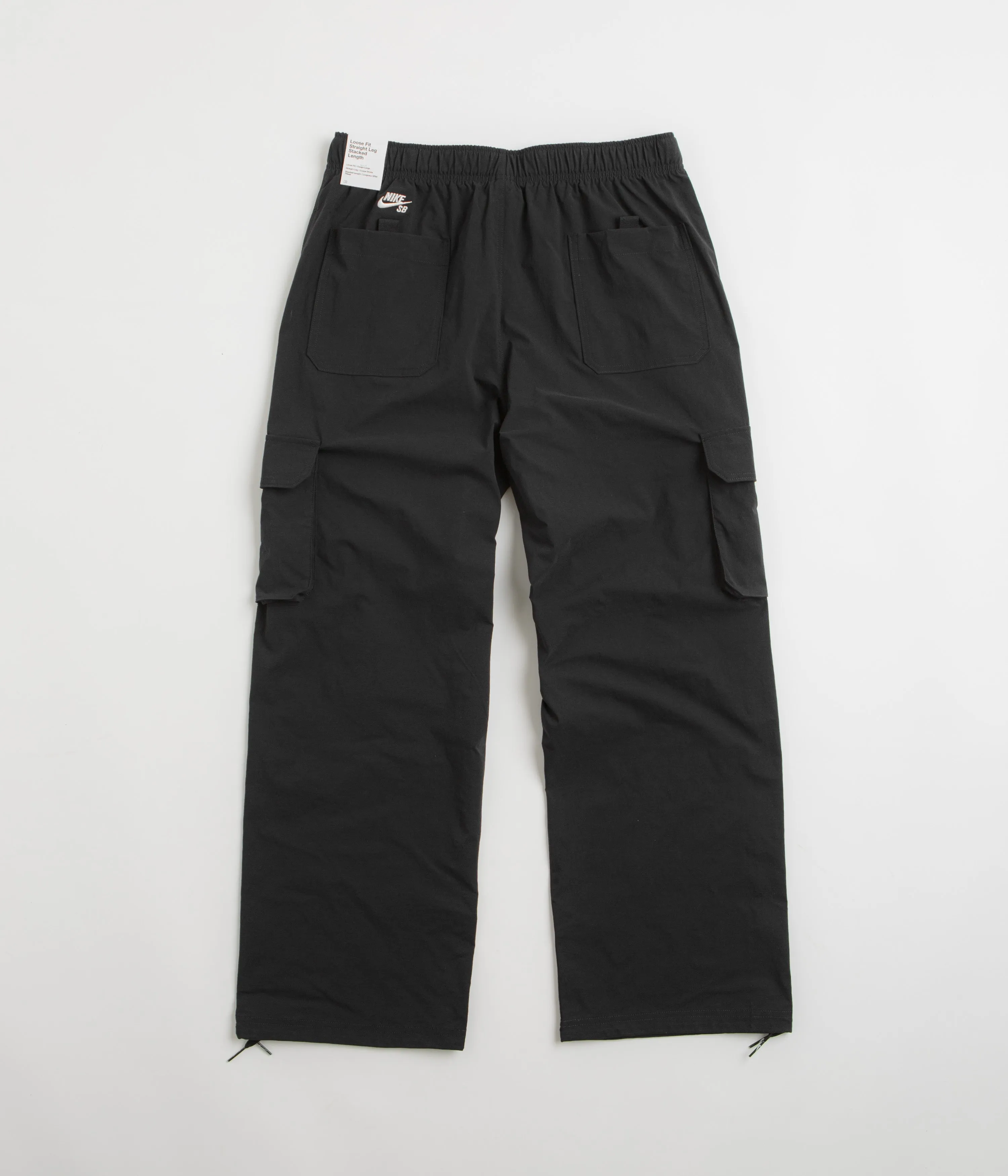 Nike SB Kearny Cargo Pants - Black / Black / White Nike SB Clothing