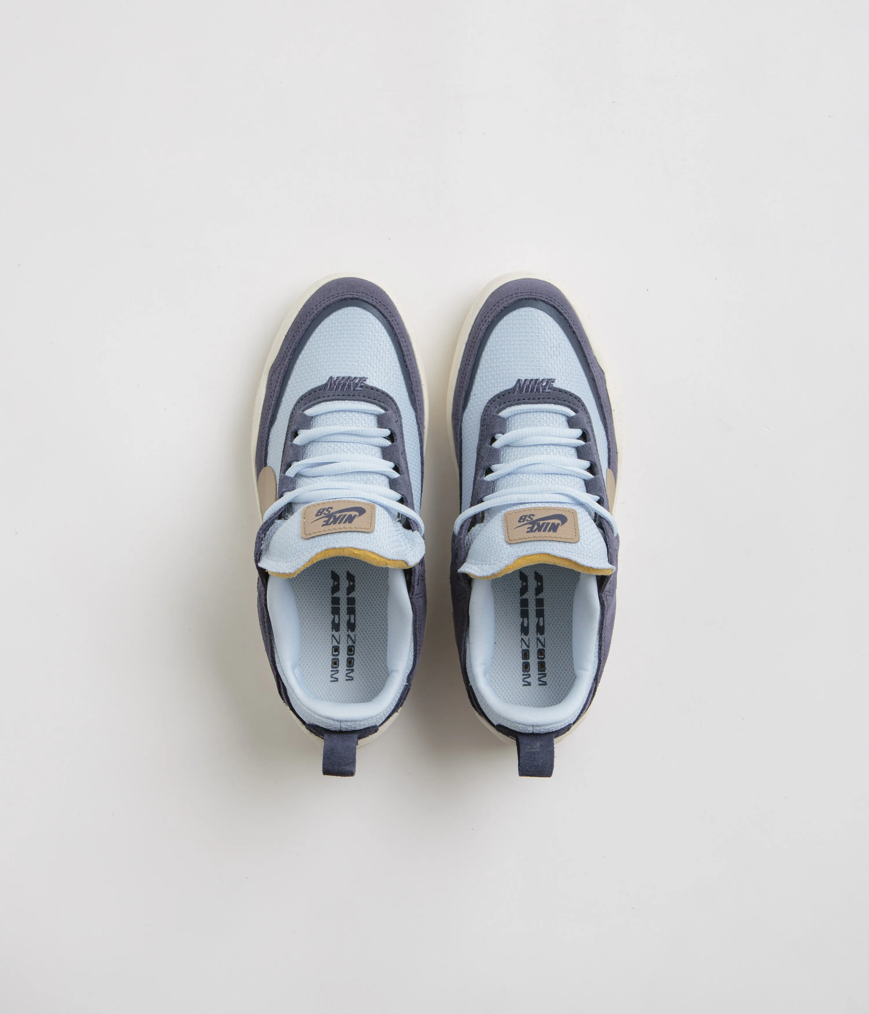 Nike SB Kids Day One Shoes - Thunder Blue / Khaki - Blue Tint - Sail Nike SB Clothing