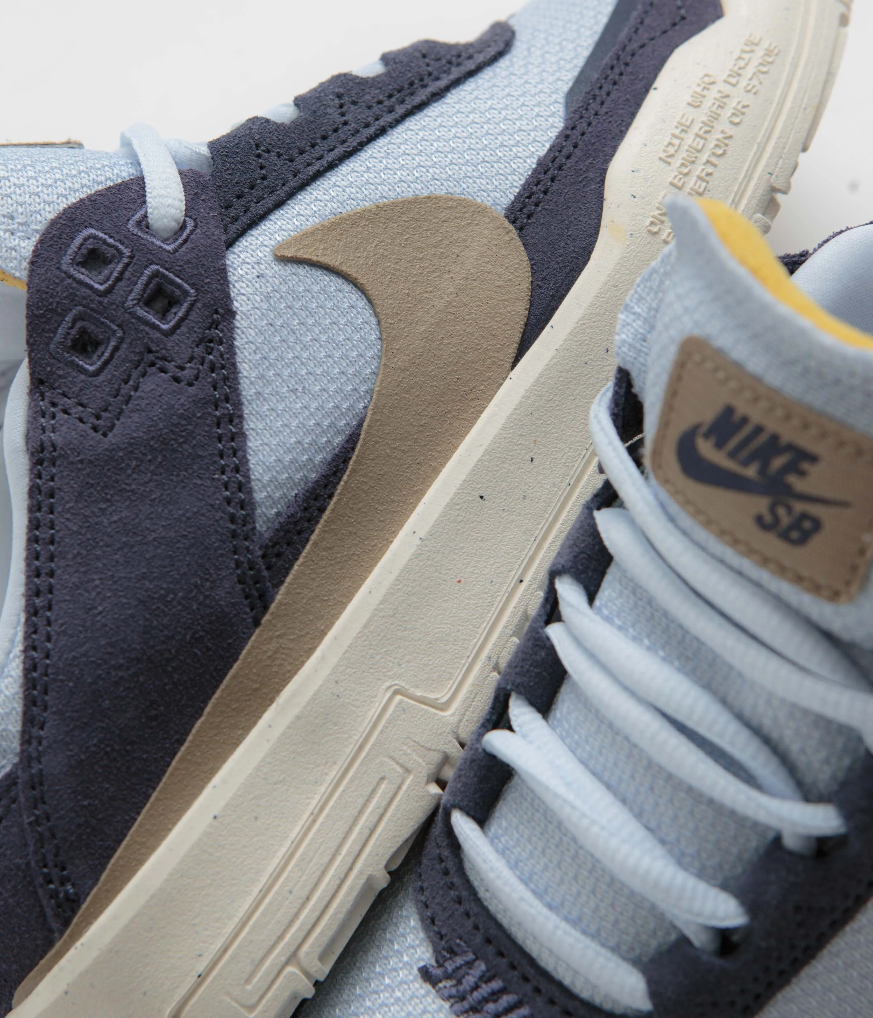 Nike SB Kids Day One Shoes - Thunder Blue / Khaki - Blue Tint - Sail Nike SB Clothing
