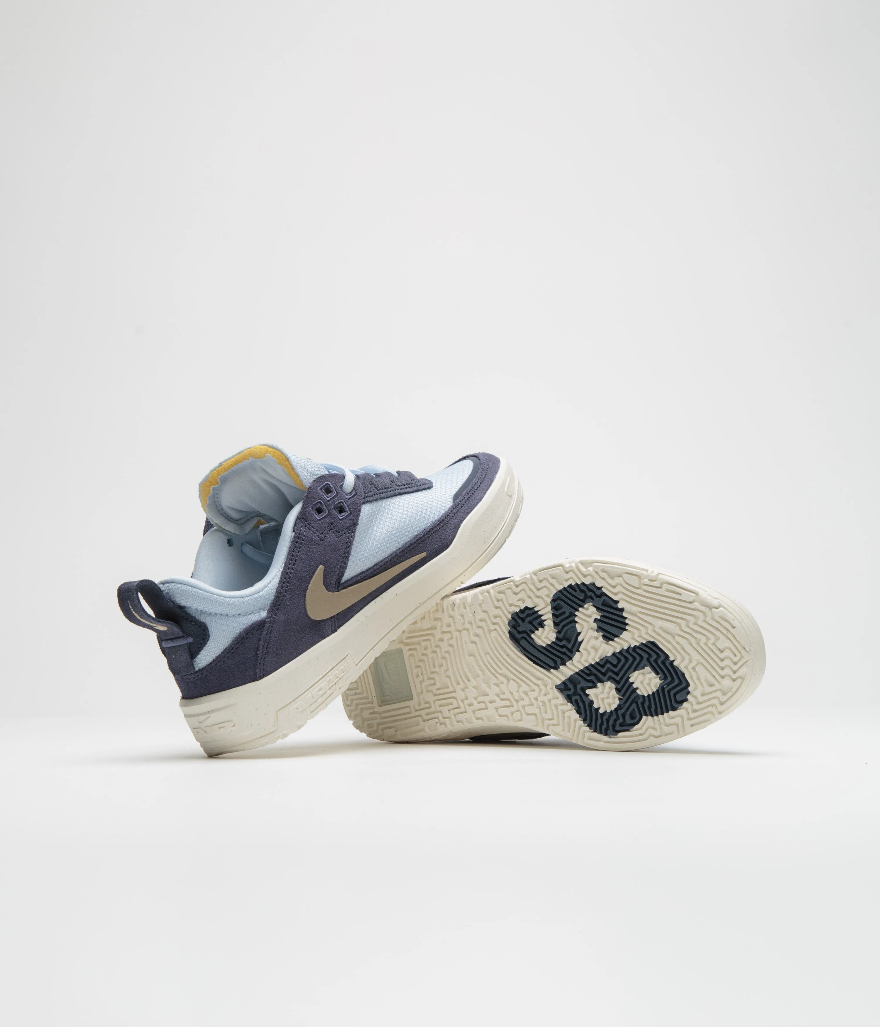 Nike SB Kids Day One Shoes - Thunder Blue / Khaki - Blue Tint - Sail Nike SB Clothing