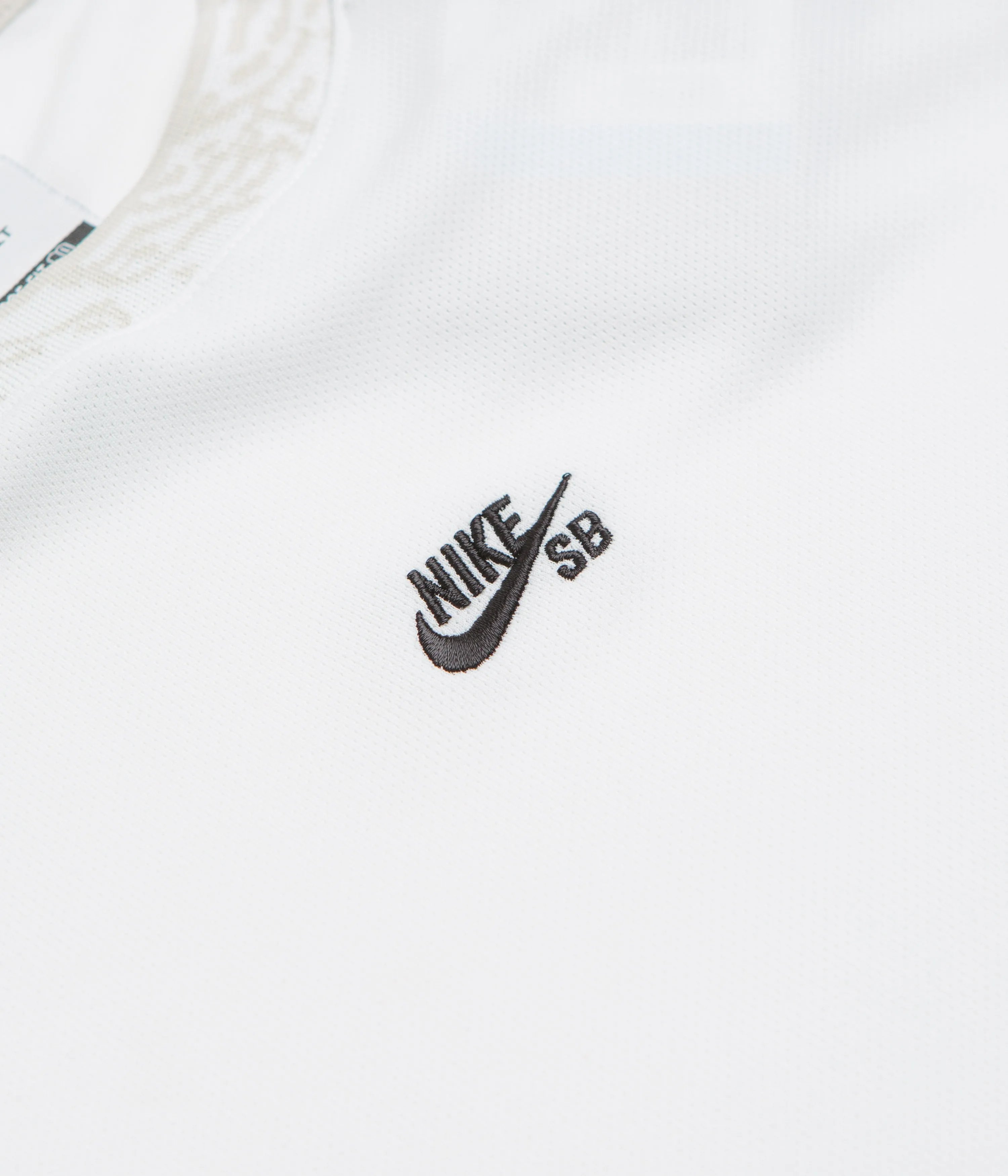 Nike SB Knit Jersey - White / Light Bone / Black Nike SB Clothing
