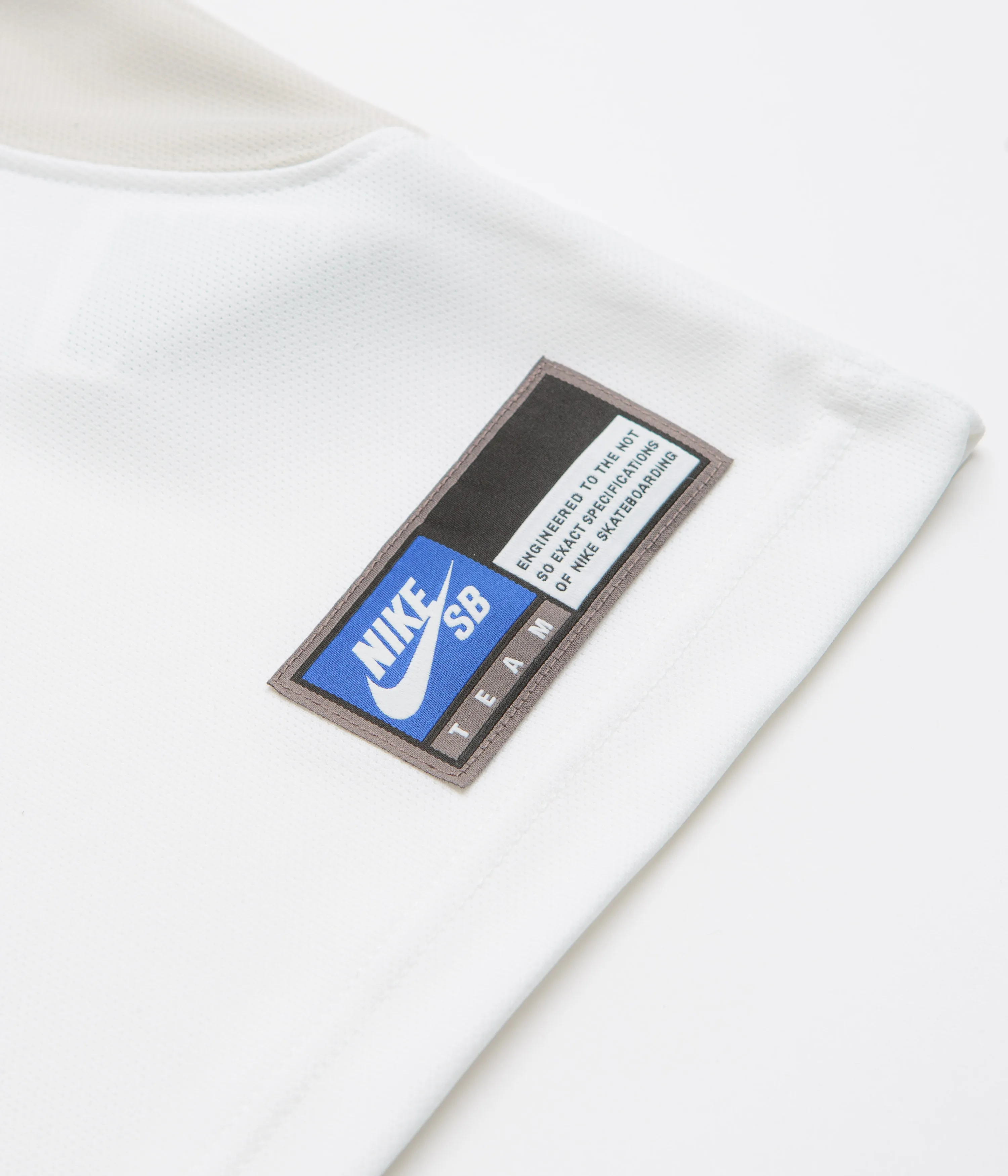 Nike SB Knit Jersey - White / Light Bone / Black Nike SB Clothing