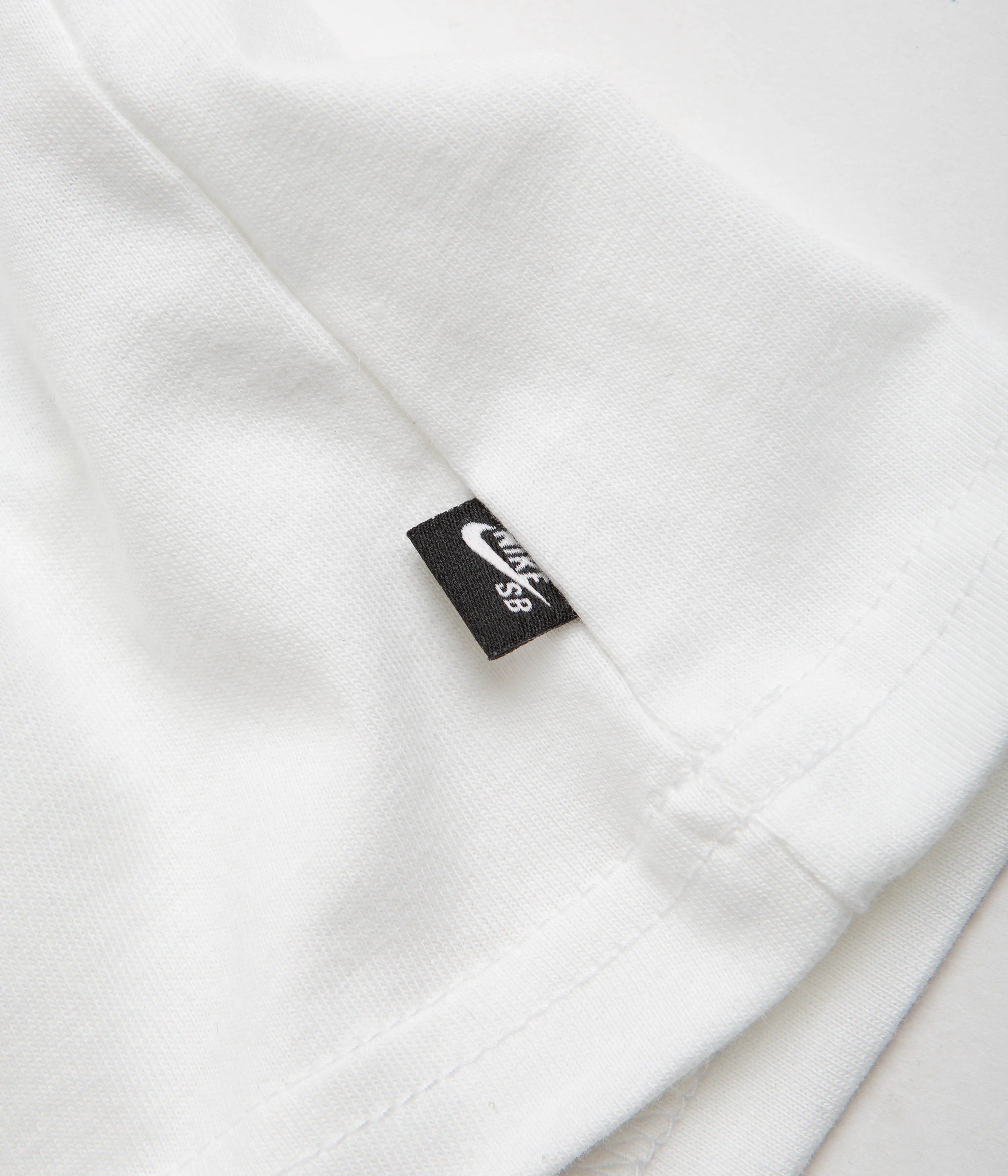 Nike SB Large Logo T-Shirt - White / Black Nike SB Clothing
