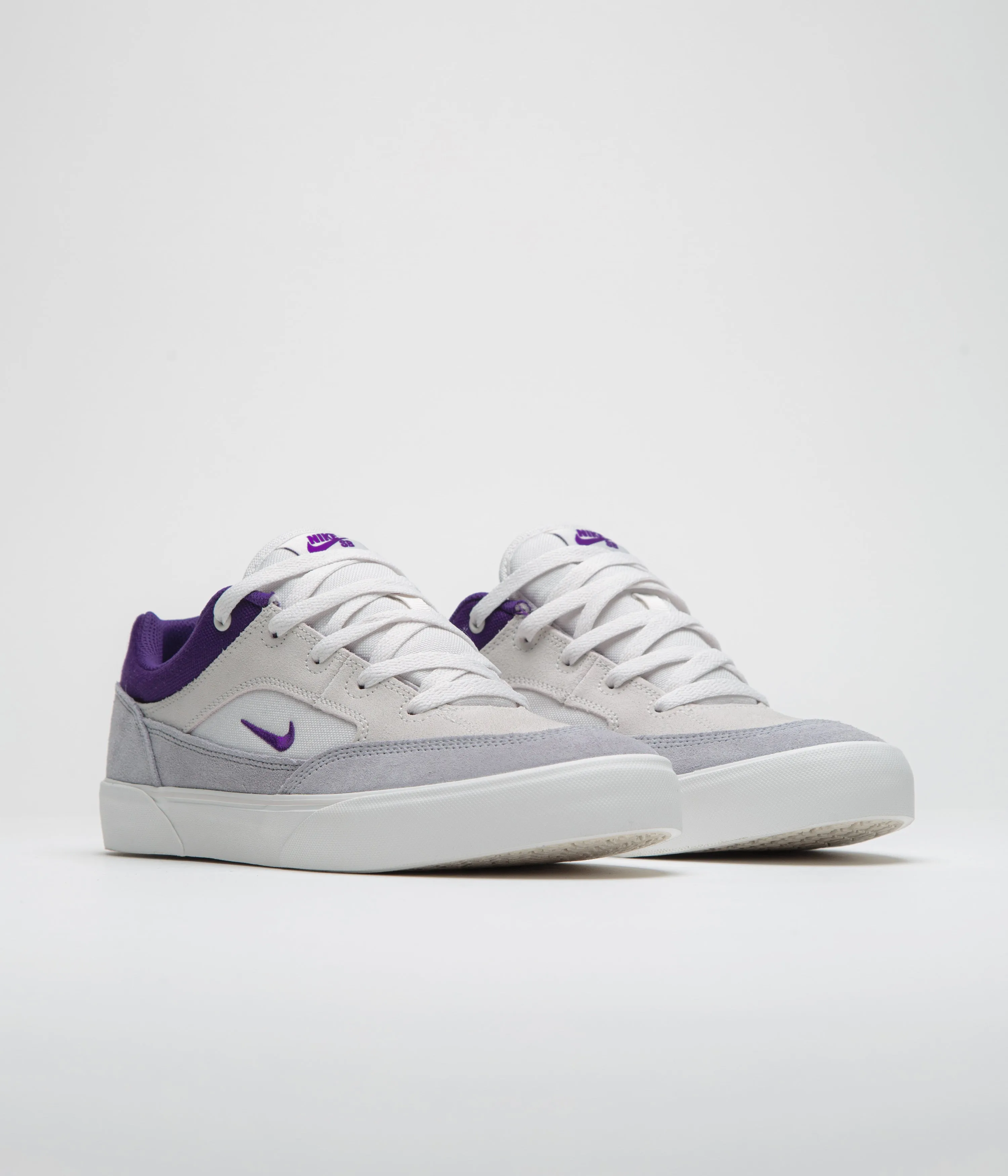 Nike SB Malor Shoes - Platinum Tint / Court Purple - Wolf Grey Nike SB Clothing