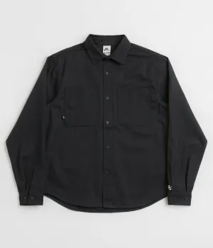 Nike SB New Essential Woven Shirt - Black / White Nike SB Clothing