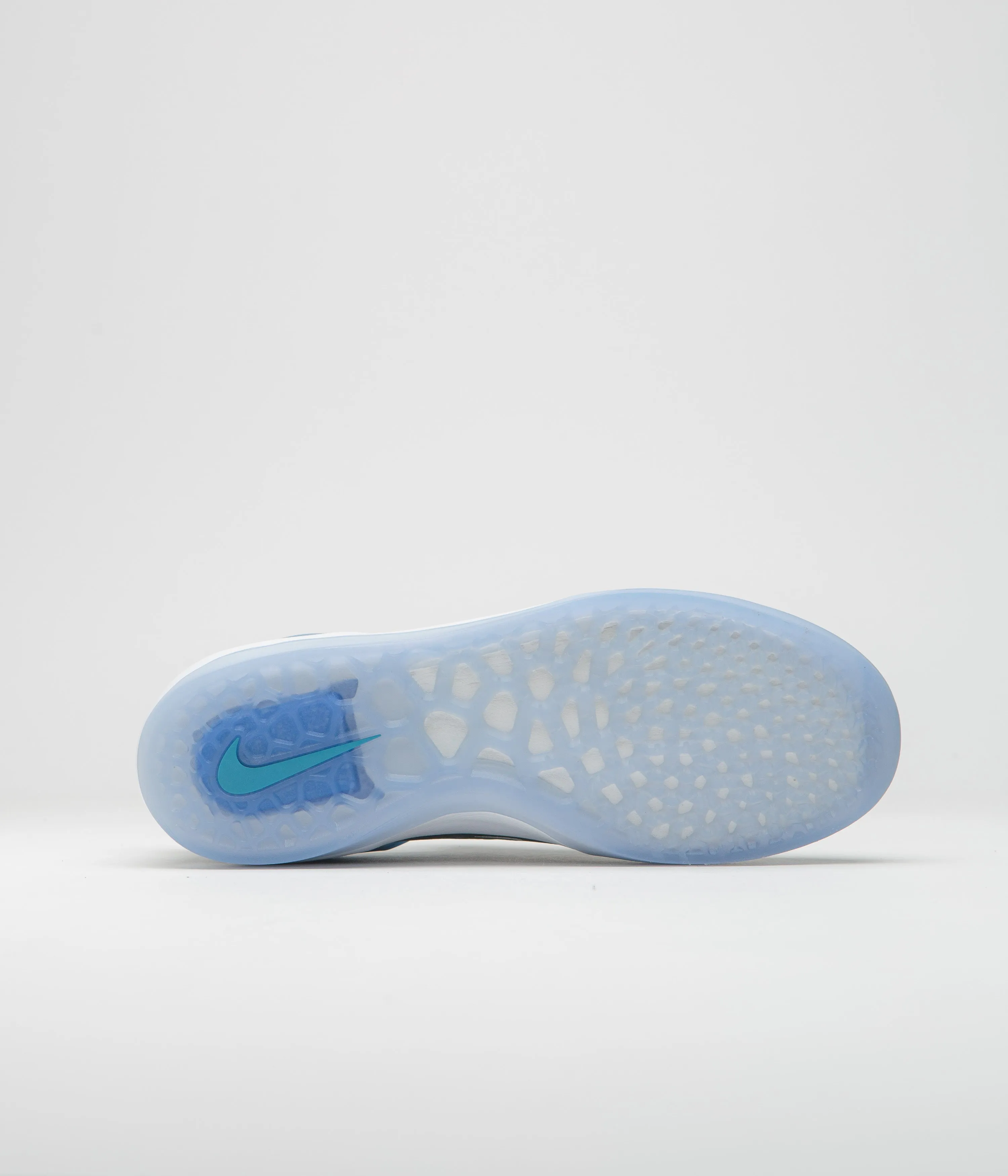 Nike SB Nyjah 3 Premium Shoes - Black / White - Deep Royal - White Nike SB Clothing