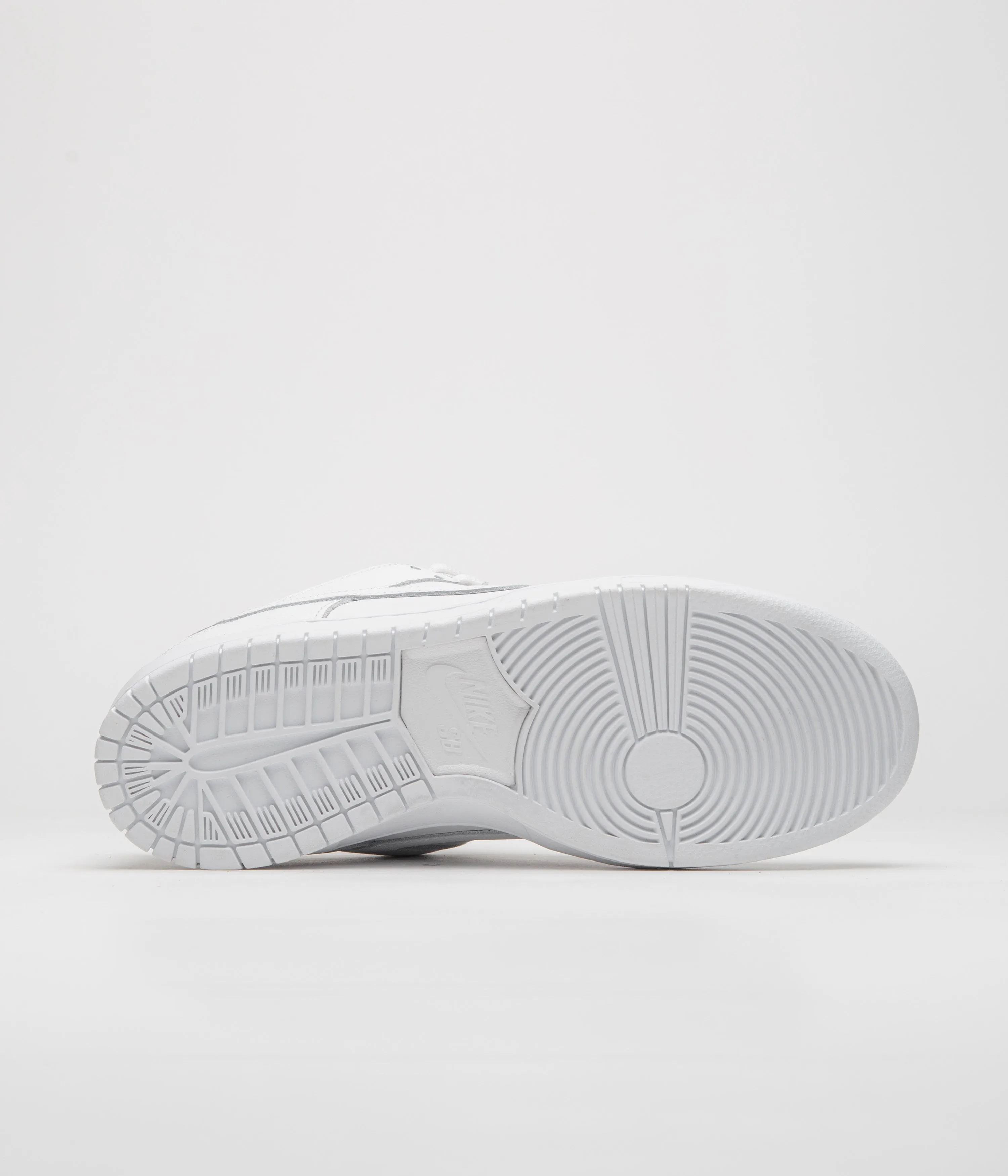 Nike SB Orange Label Dunk Low Pro Shoes - White / White - White - White Nike SB Clothing