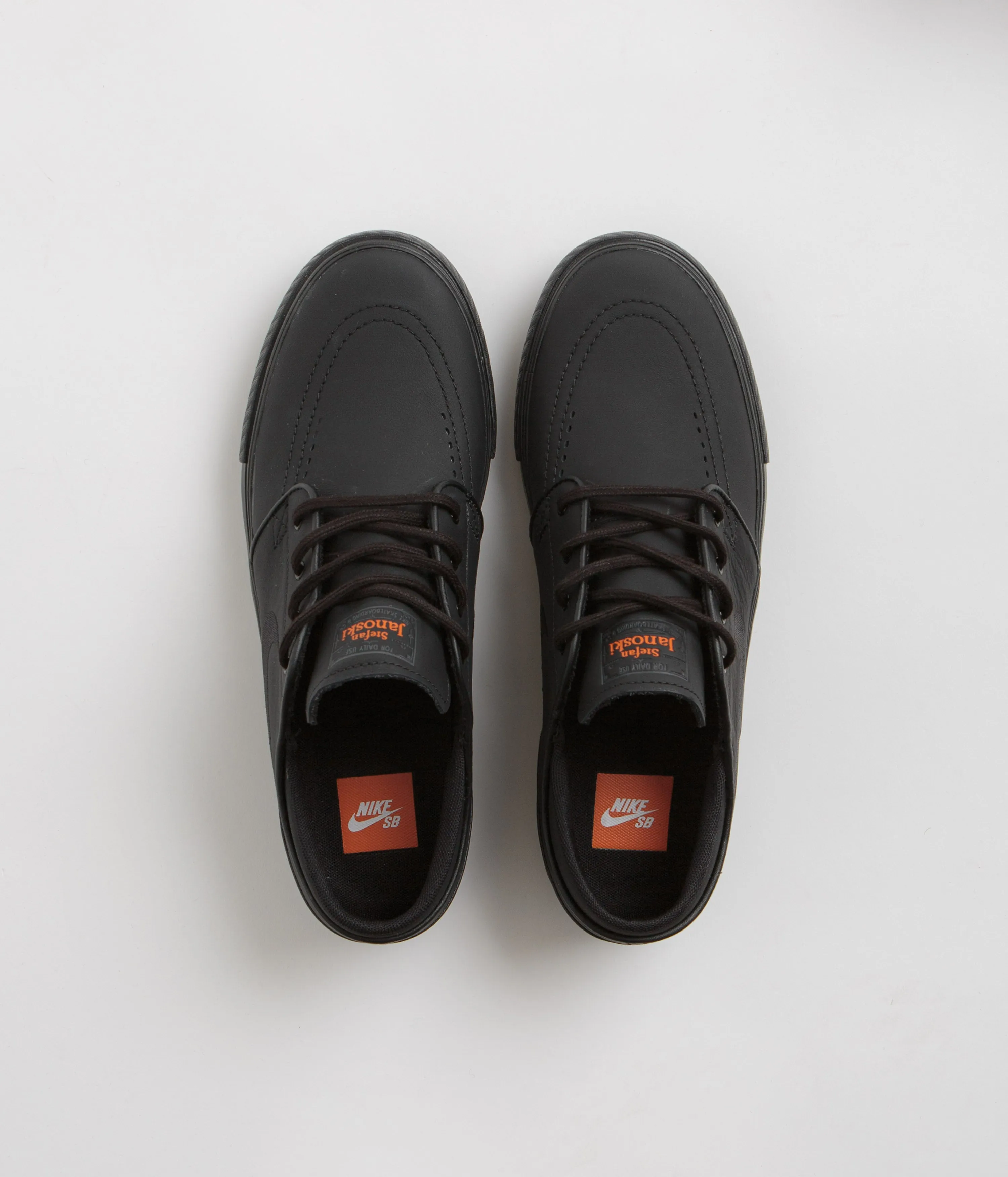 Nike SB Orange Label Janoski OG  Shoes - Black / Black - Black - Black Nike SB Clothing