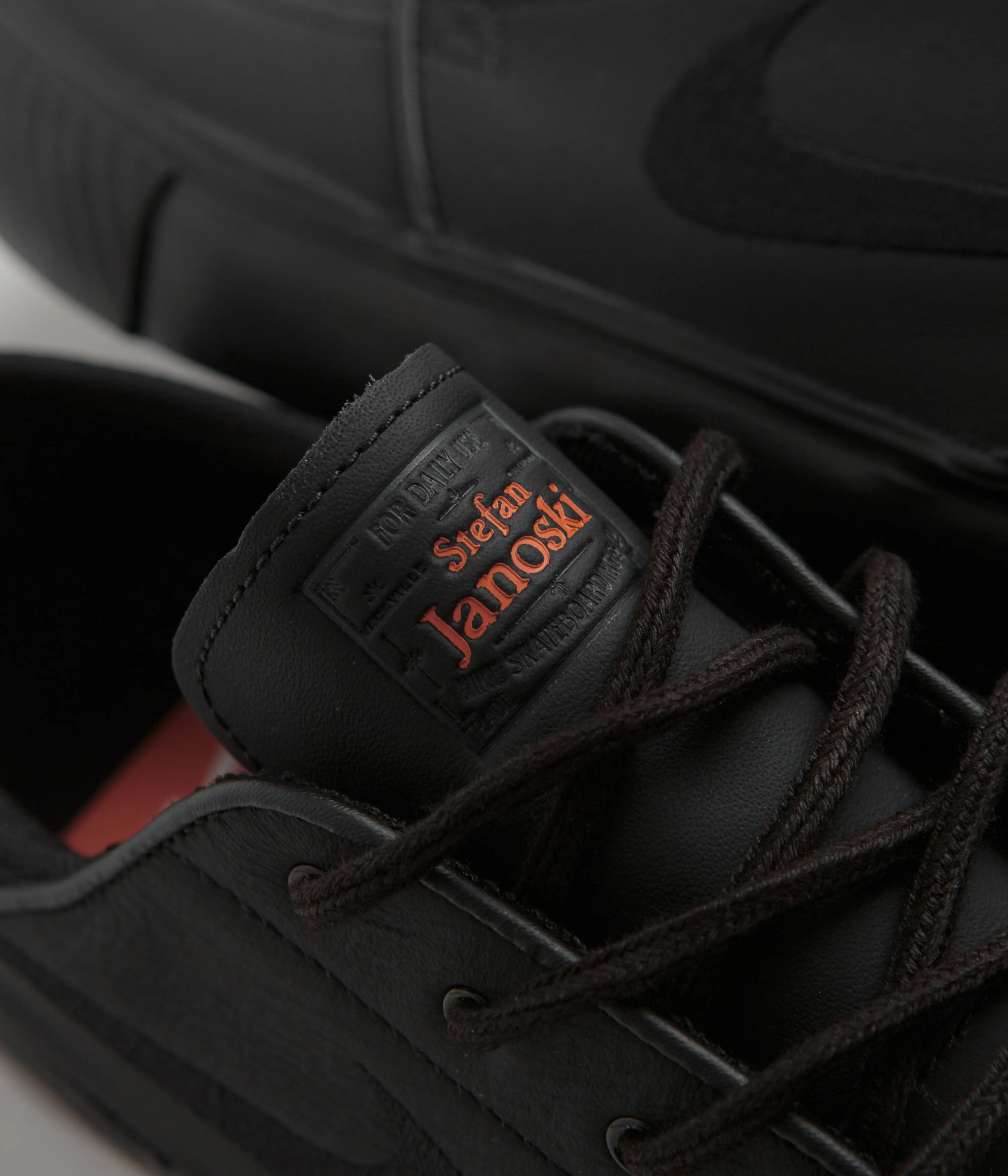 Nike SB Orange Label Janoski OG  Shoes - Black / Black - Black - Black Nike SB Clothing