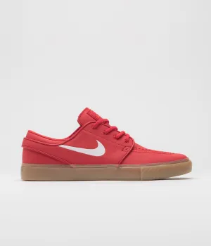Nike SB Orange Label Janoski Shoes - University Red / White - University Red Nike SB Clothing
