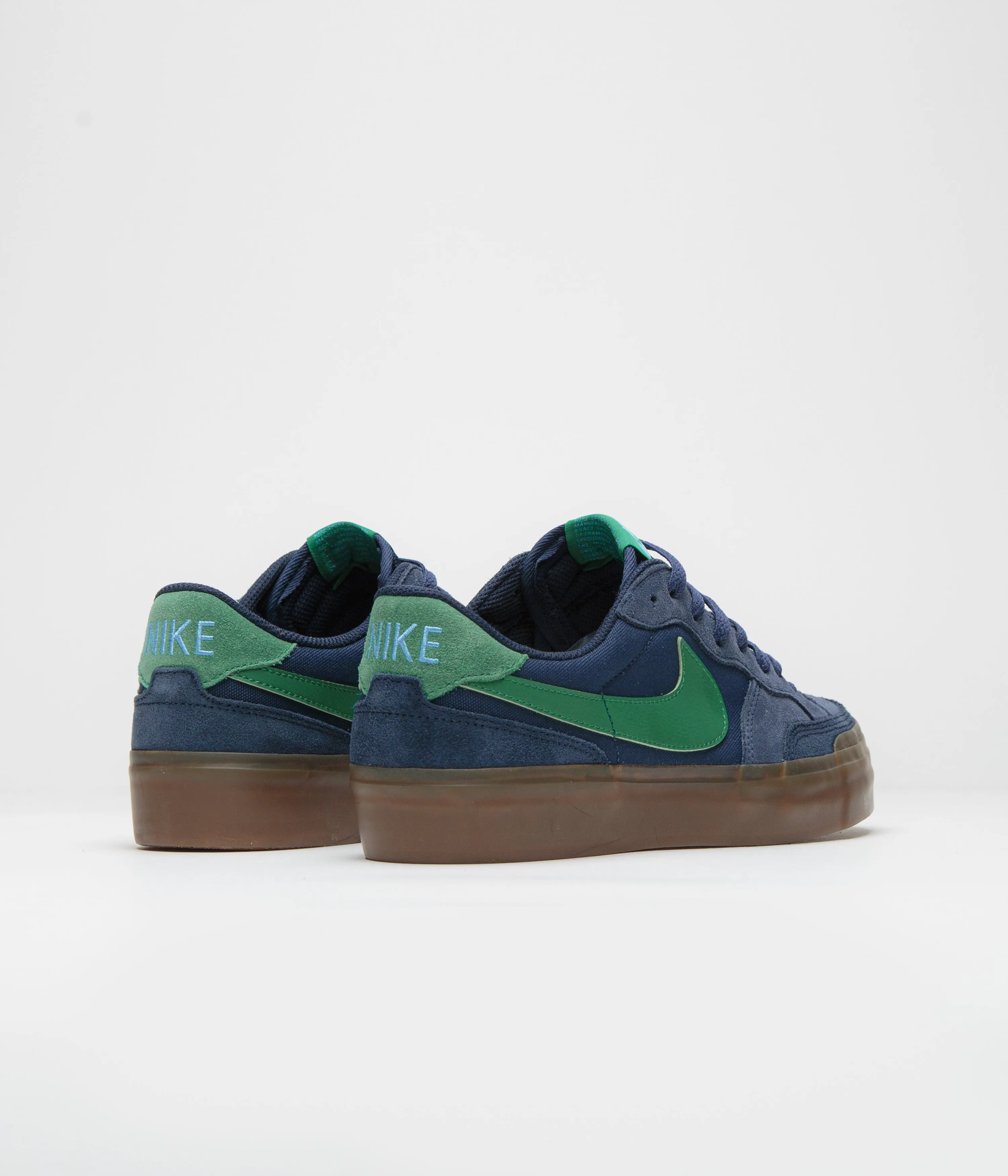 Nike SB Pogo Plus Shoes - Midnight Navy / Malachite - Obsidian Nike SB Clothing