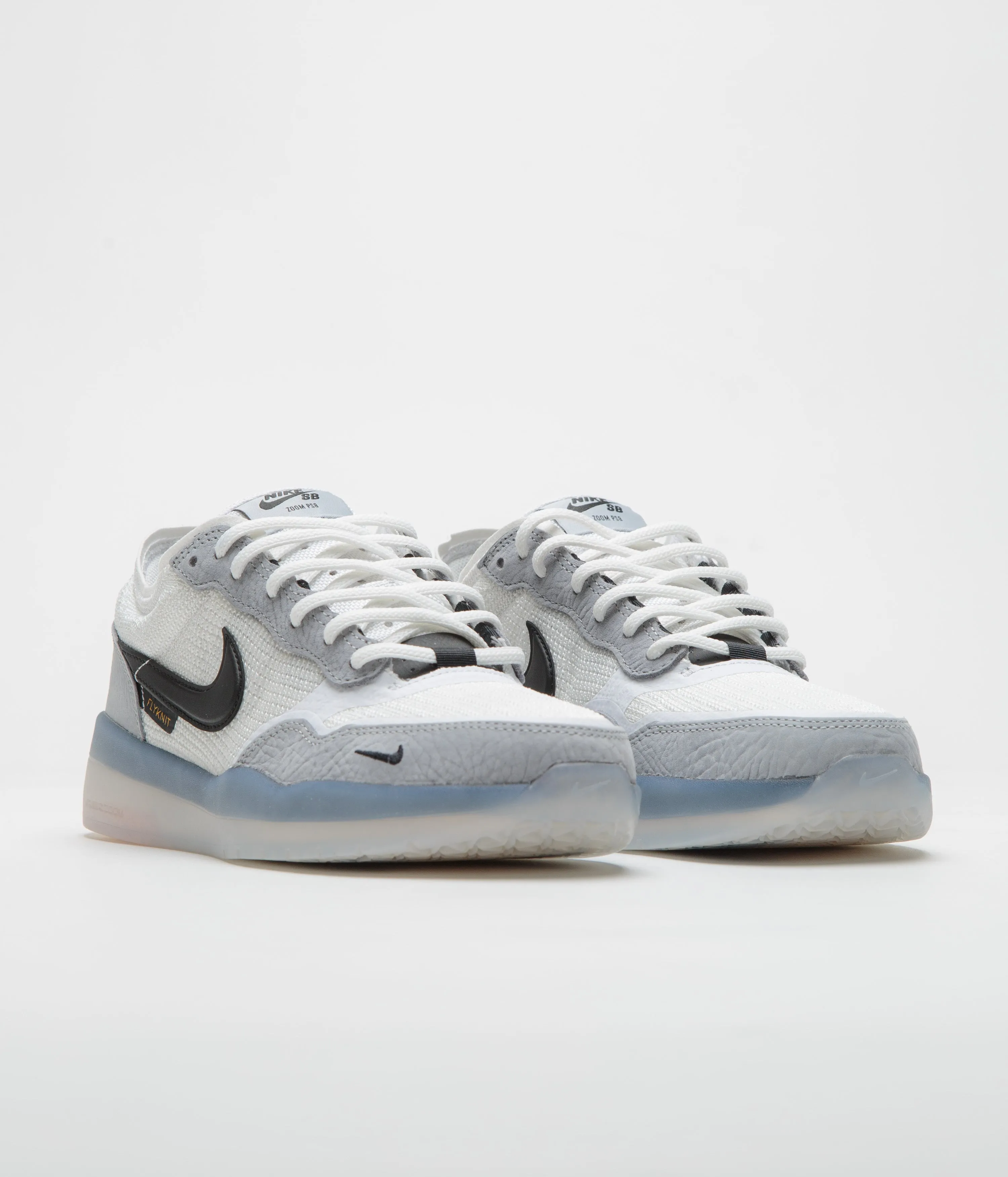 Nike SB PS8 Shoes - Wolf Grey / Black - Wolf Grey - White Nike SB Clothing